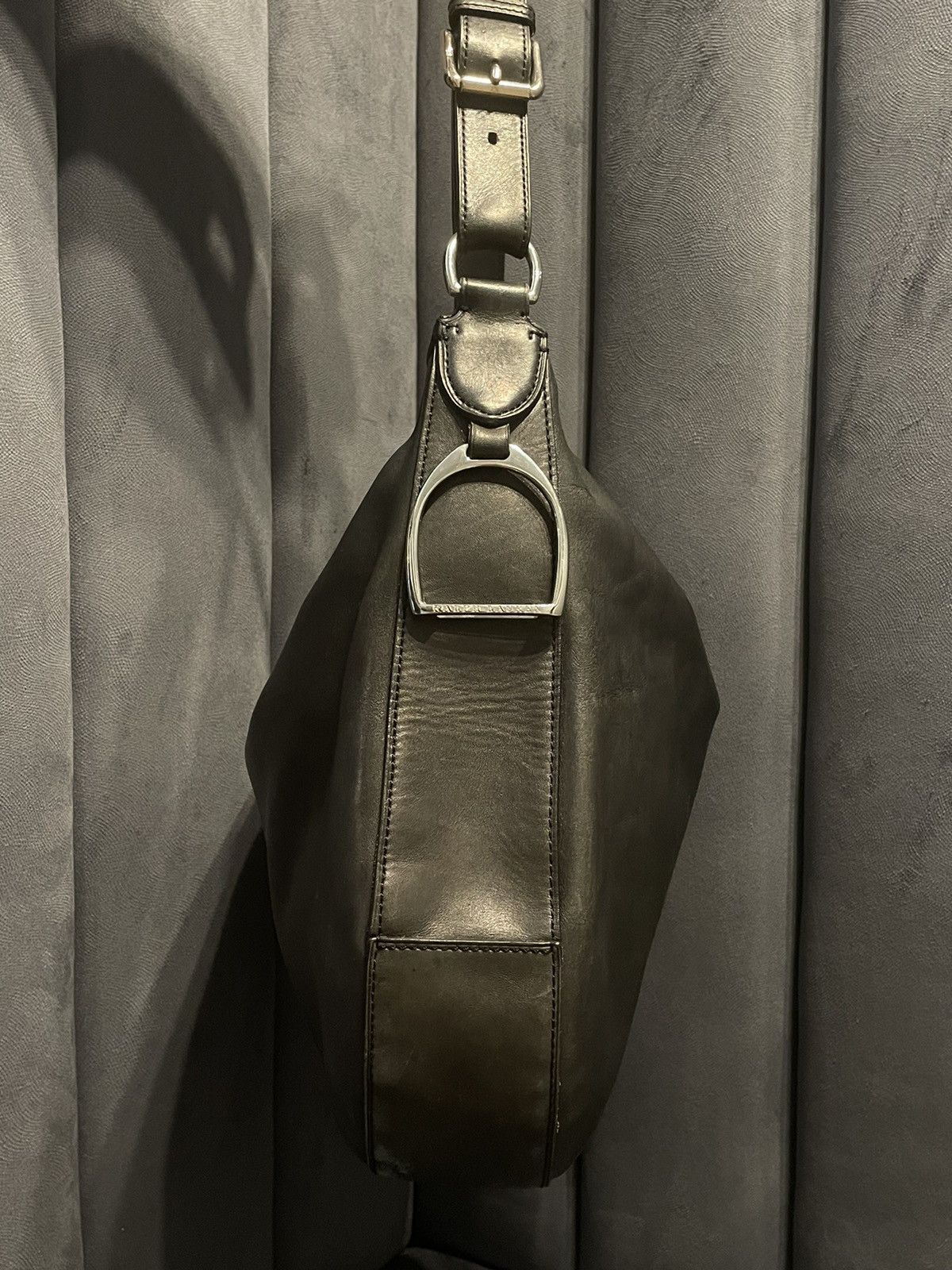 Ralph Lauren Ralph Lauren Shoulder Bag Leather Black women's Size ONE SIZE - 3 Thumbnail