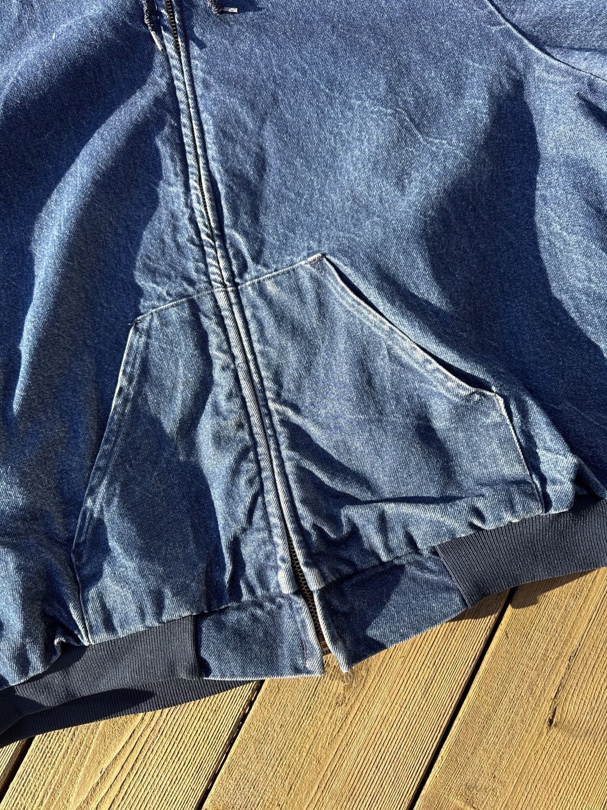 Vintage Vintage KEY Denim Work Jacket 3XL Buffalo Plaid Lined 80s Size US XXL / EU 58 / 5 - 5 Thumbnail