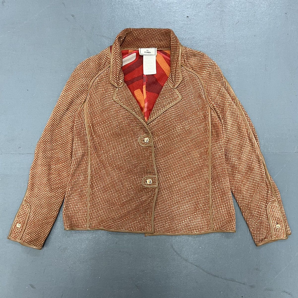 コート FENDI Mud Leather Coat Fendi Mud Leather Coat | Grailed