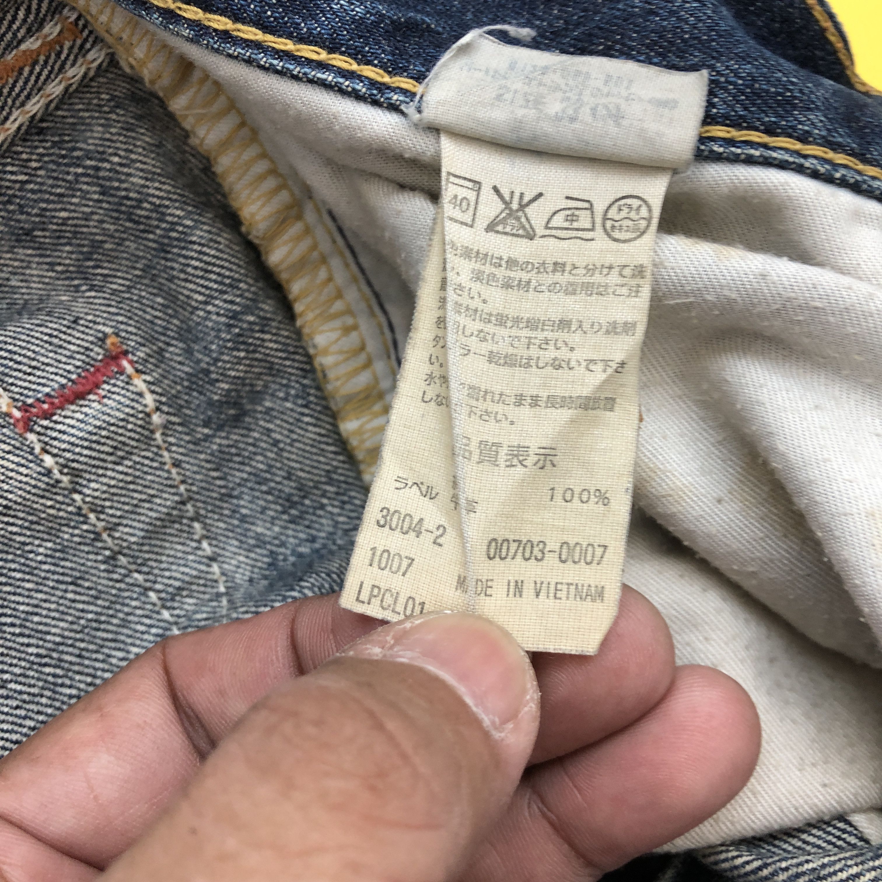 Levi's Vintage Levis Dark Blue Jeans Levis 703 Denim Pants Size US 32 / EU 48 - 10 Thumbnail
