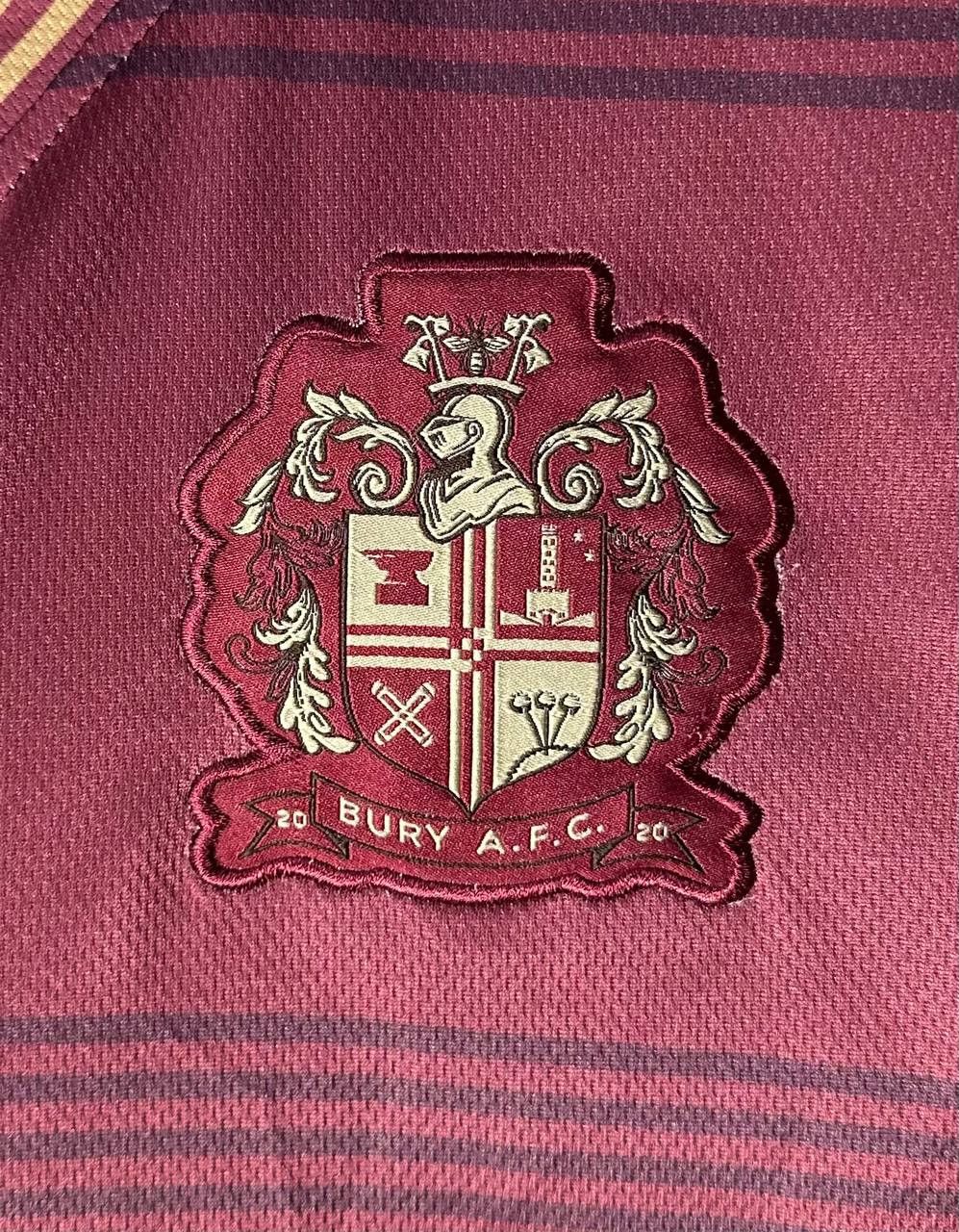 Other Bury Away Football Shirt 2020 2021 jersey Hope Glory Eco Kit Size US L / EU 52-54 / 3 - 3 Thumbnail