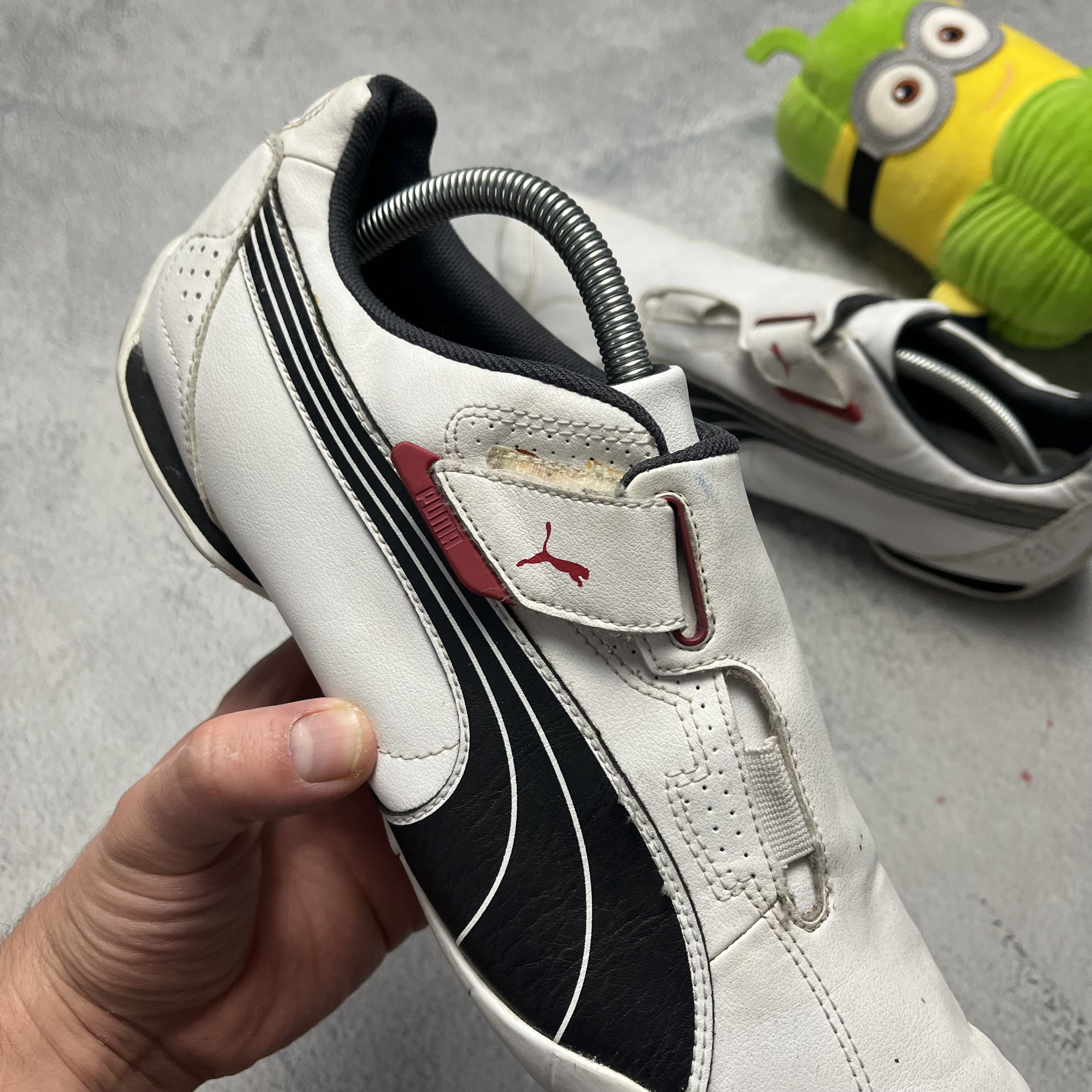 Japanese Brand Puma Speed Cat style Y2K Leather Japanese Sneakers Size US 10 / EU 43 - 4 Thumbnail