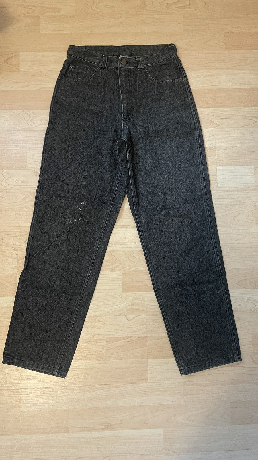 Comme des Garcons Homme Comme des Garcons Homme black jeans Size US 29 - 2 Thumbnail