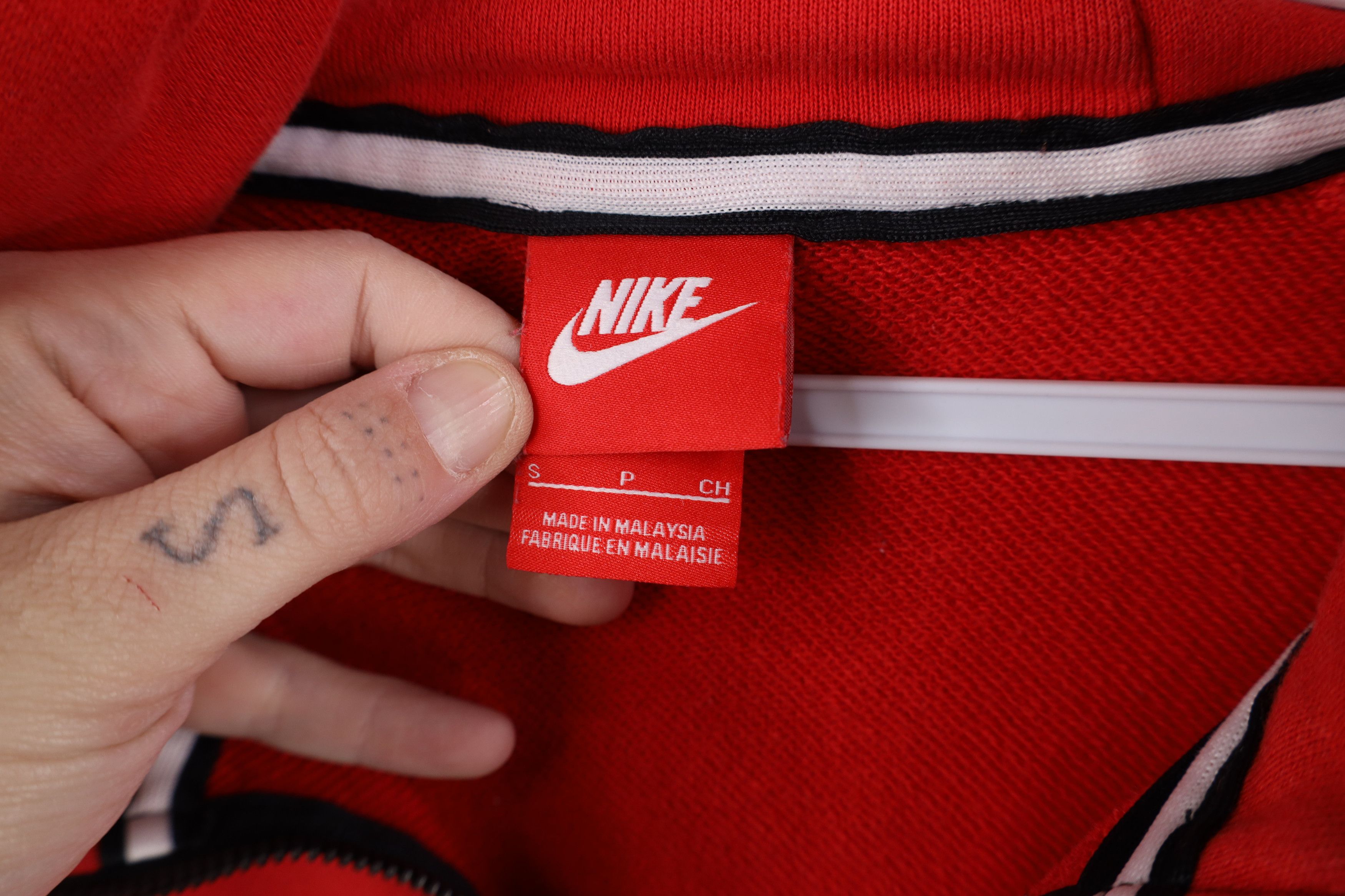 Nike Vintage Y2K Nike Scott Mini Swoosh Box Logo Half Zip Hoodie Size US S / EU 44-46 / 1 - 11 Thumbnail