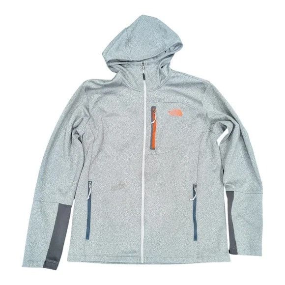 Other The North Face gray full zip canyonlands jacket coat Women's Size L / US 10 / IT 46 - 1 Thumbnail