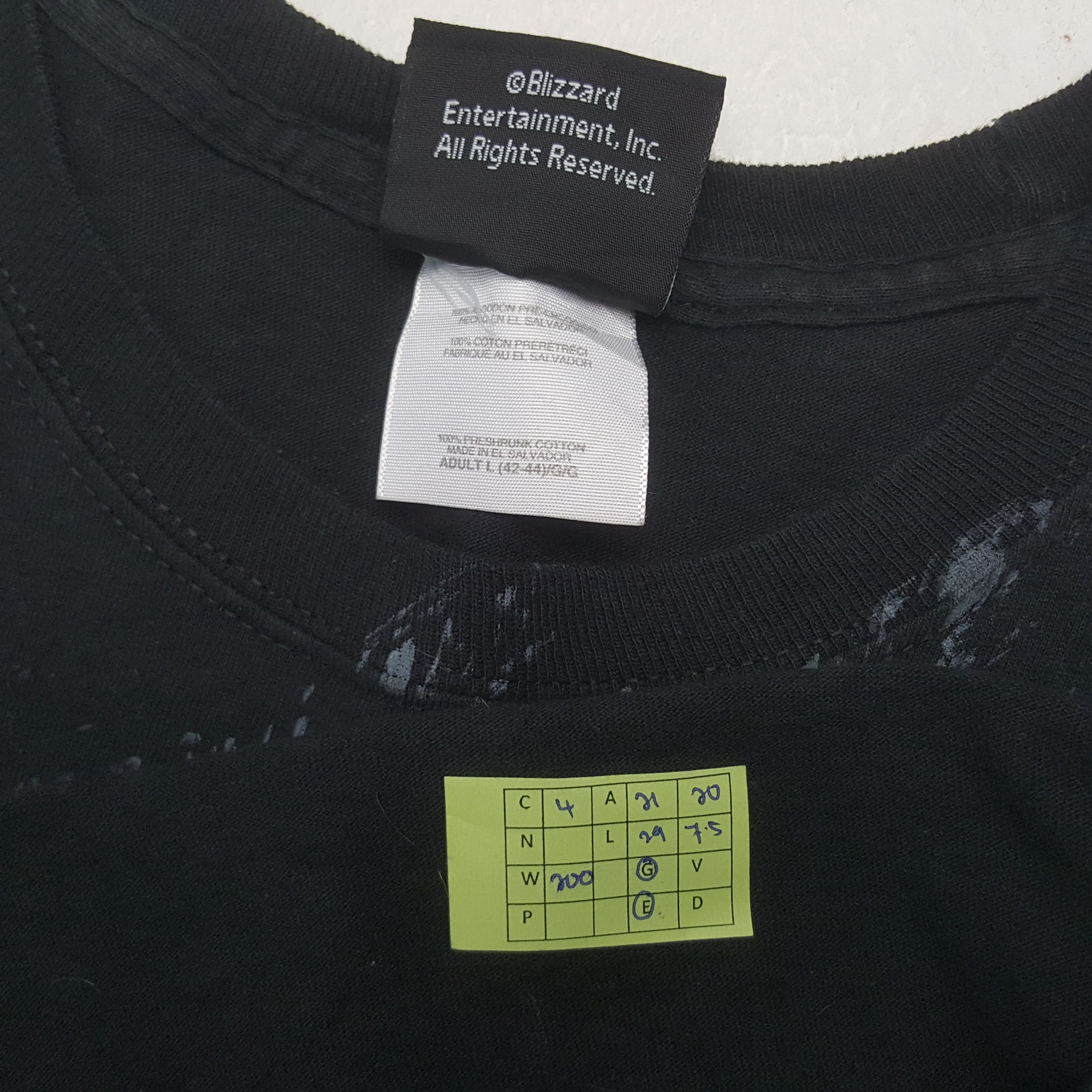 Playstation Vintage Star Craft Blizzard Video Playstation Tshirt RR4 Size US L / EU 52-54 / 3 - 6 Thumbnail