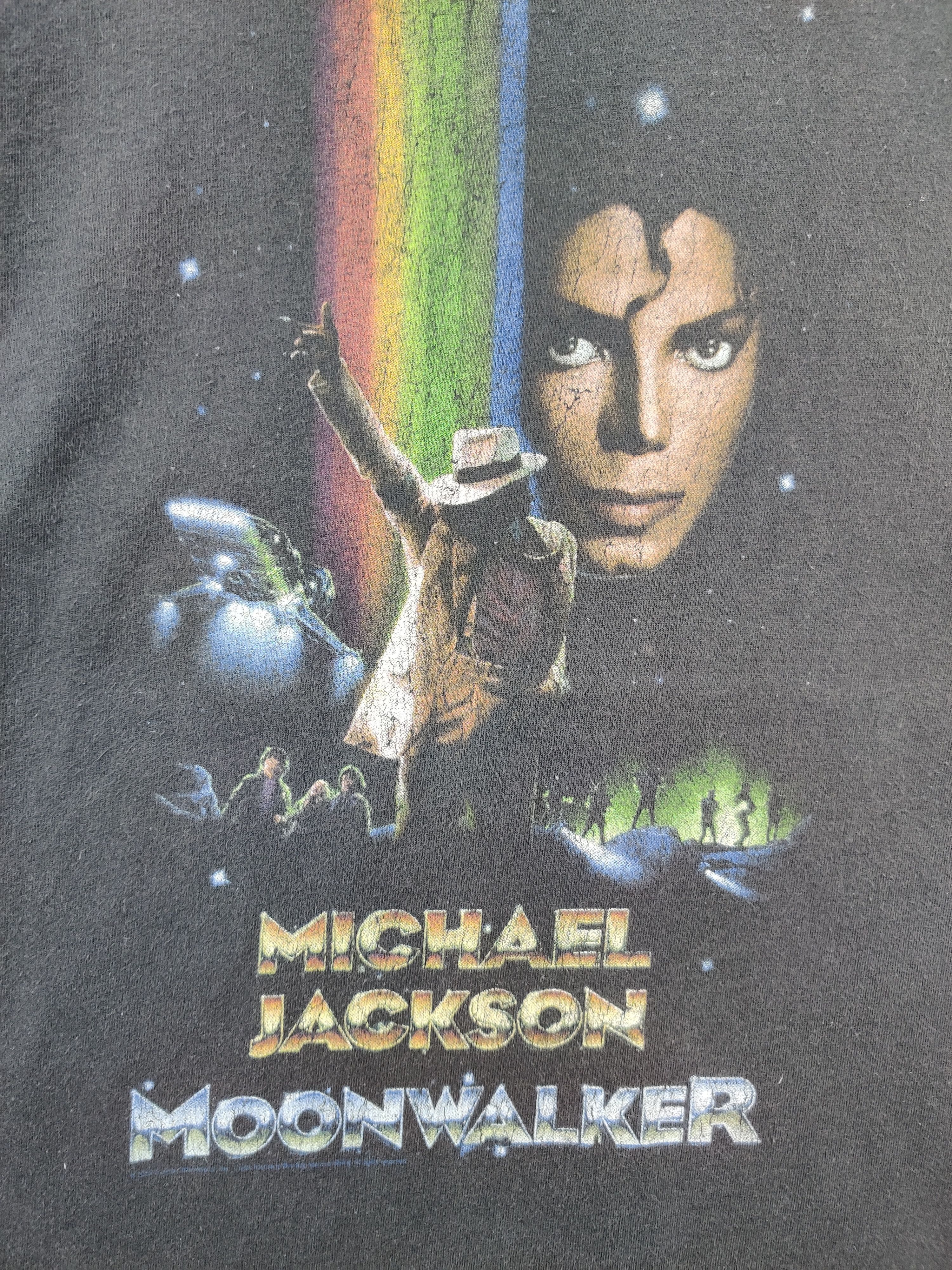 Band Tees Vintage Michael Jackson Moon Walker Tee Tshirt Size US M / EU 48-50 / 2 - 7 Thumbnail