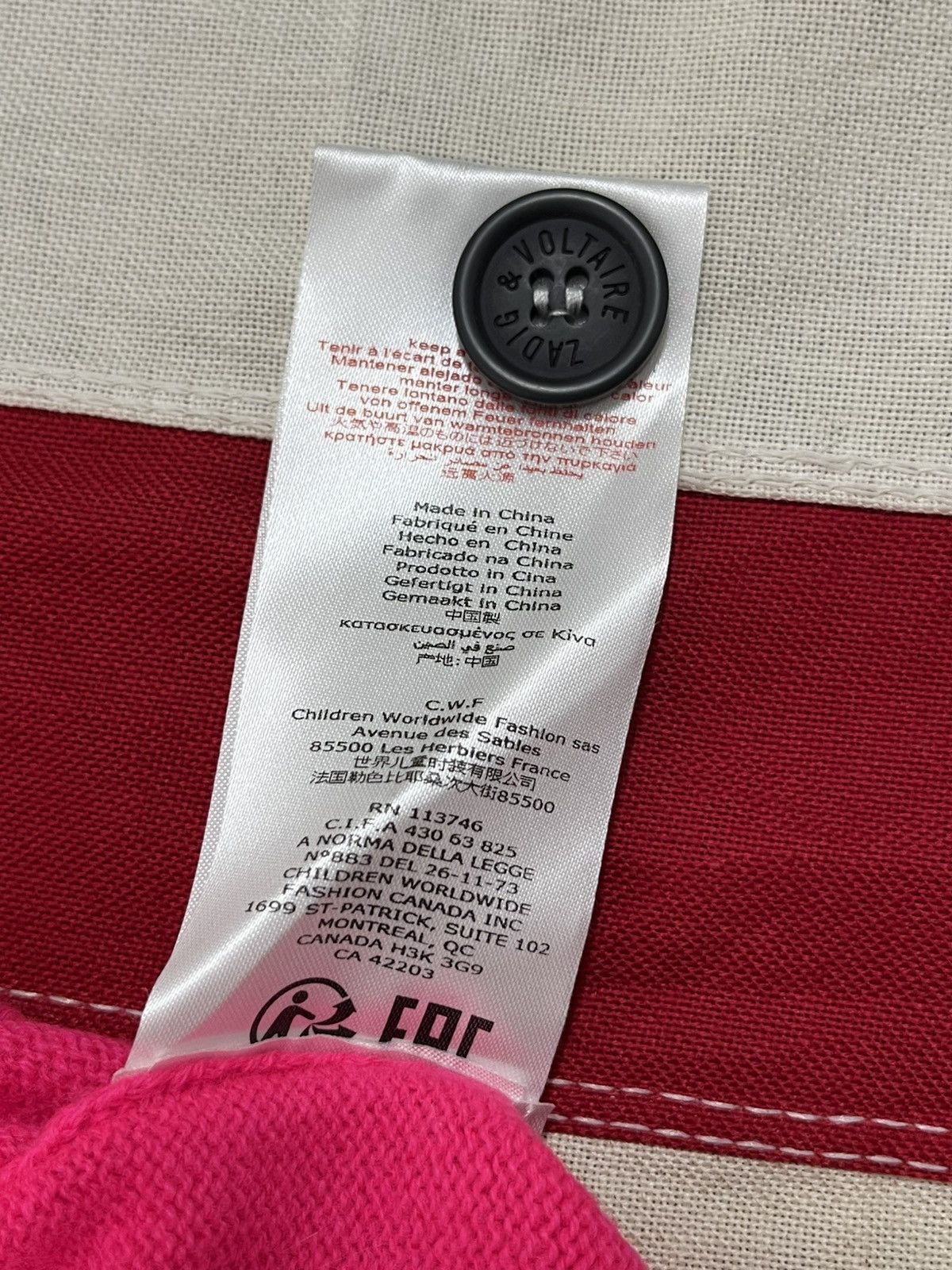 Zadig & Voltaire zadig & voltaire hot pink rock & roll pullover Size S / US 4 / IT 40 - 9 Thumbnail