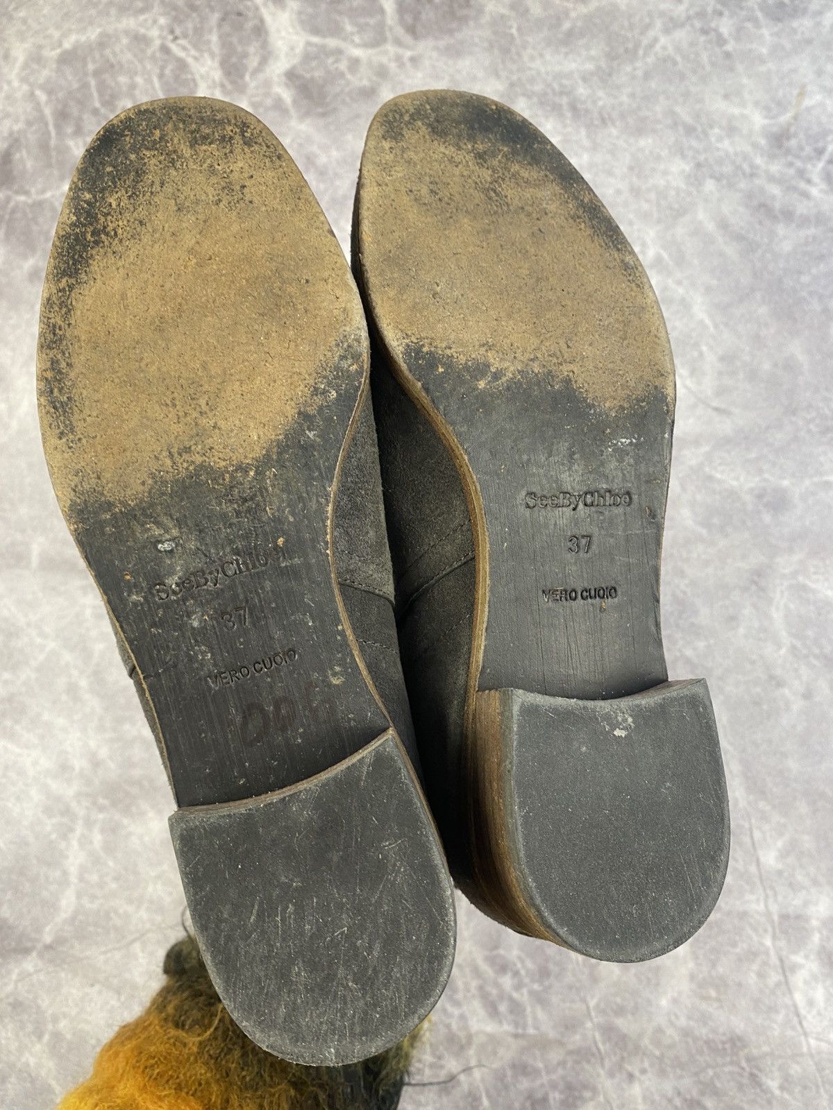 See by Chloe See by Chloe Luxury Suede Boots With Metal Studded Size: 37 Size US 7 / IT 37 - 12 Thumbnail