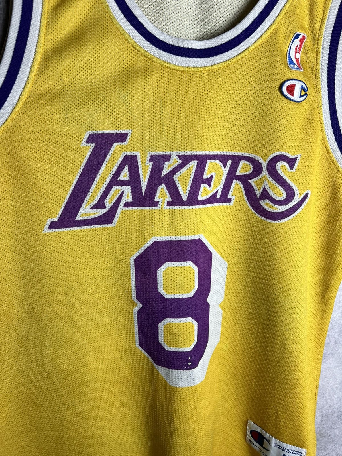 Champion Vintage RARE Kobe Bryant #8 Lakers NBA Champion Jersey Size US M / EU 48-50 / 2 - 5 Thumbnail