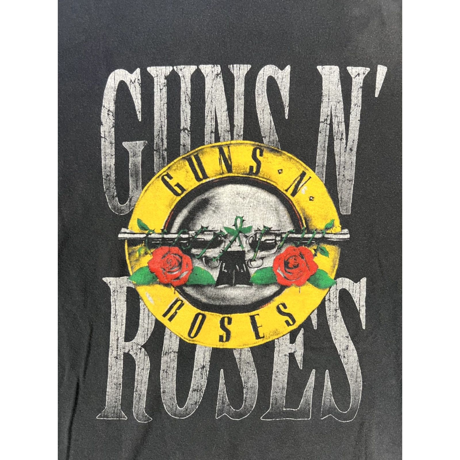 Vintage VINTAGE Guns N' Roses T-Shirt XL Black 90s Rock Music Men Short Sleeve Crew Neck Graphic Print Size US XL / EU 56 / 4 - 2 Thumbnail