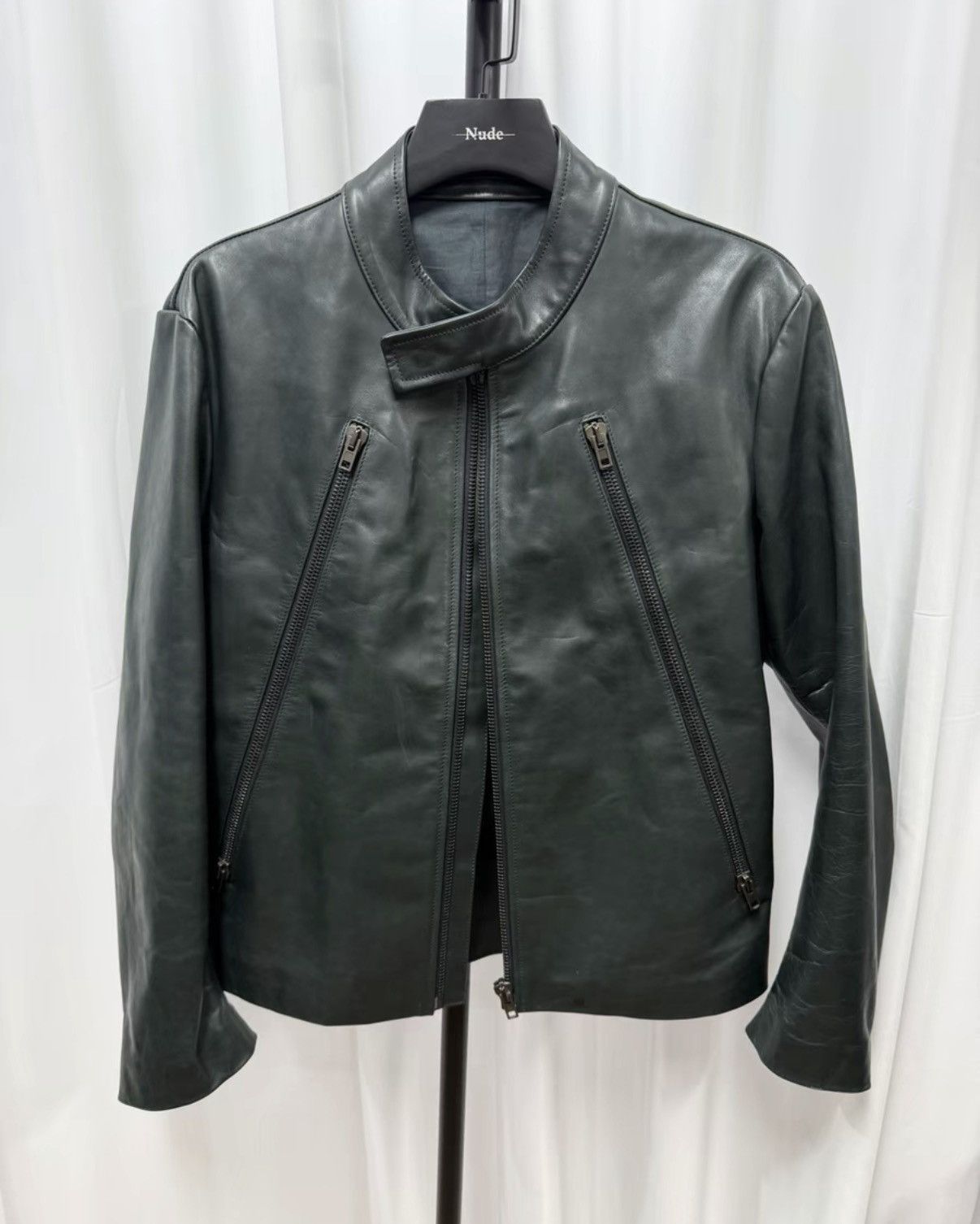 Maison Margiela Maison Martin Margiela 5 Zip Leather Jacket