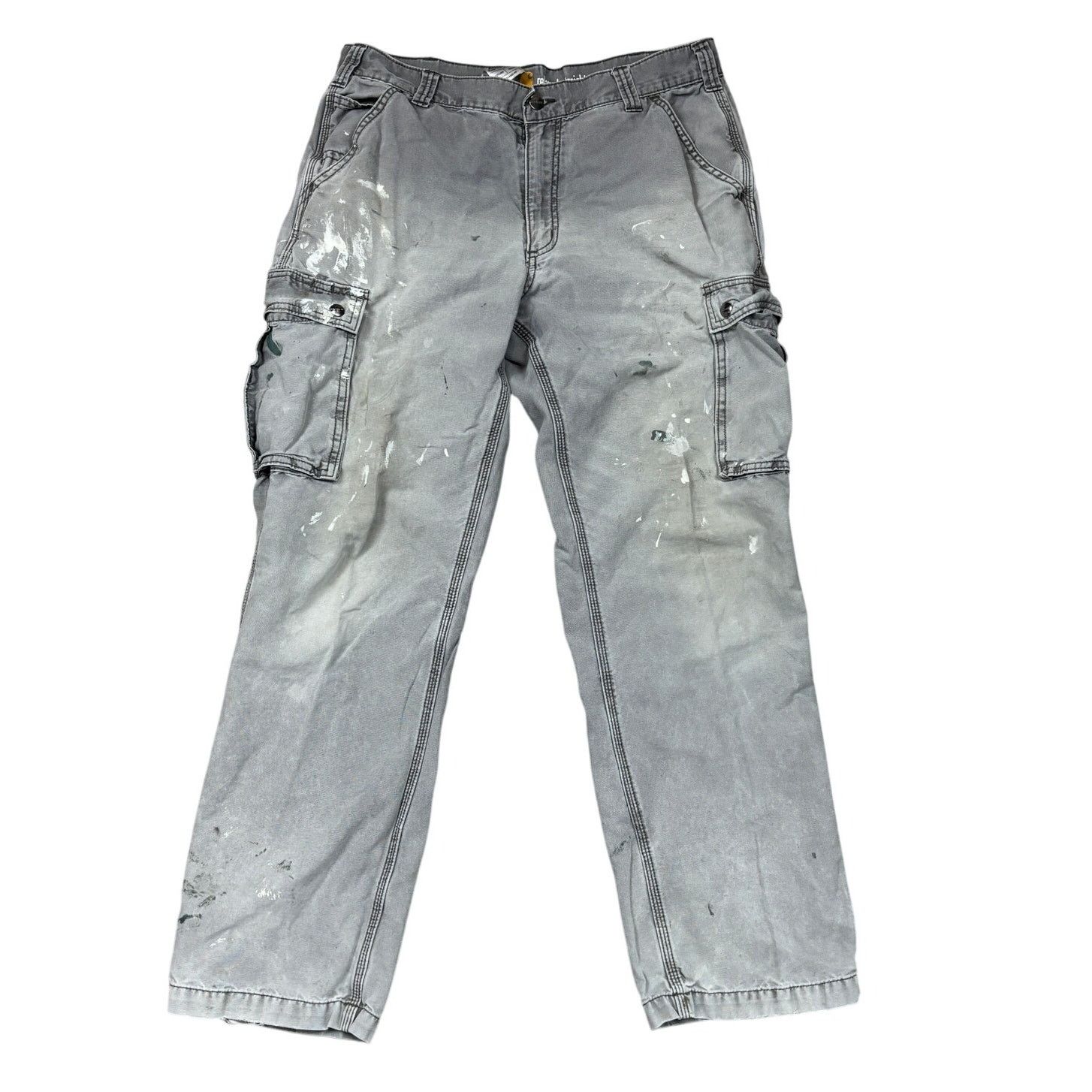 Carhartt Carhartt Relaxed Fit Canvas Cargo Work Pant 36x30.5 Workwear Size US 36 / EU 52 - 1 Thumbnail