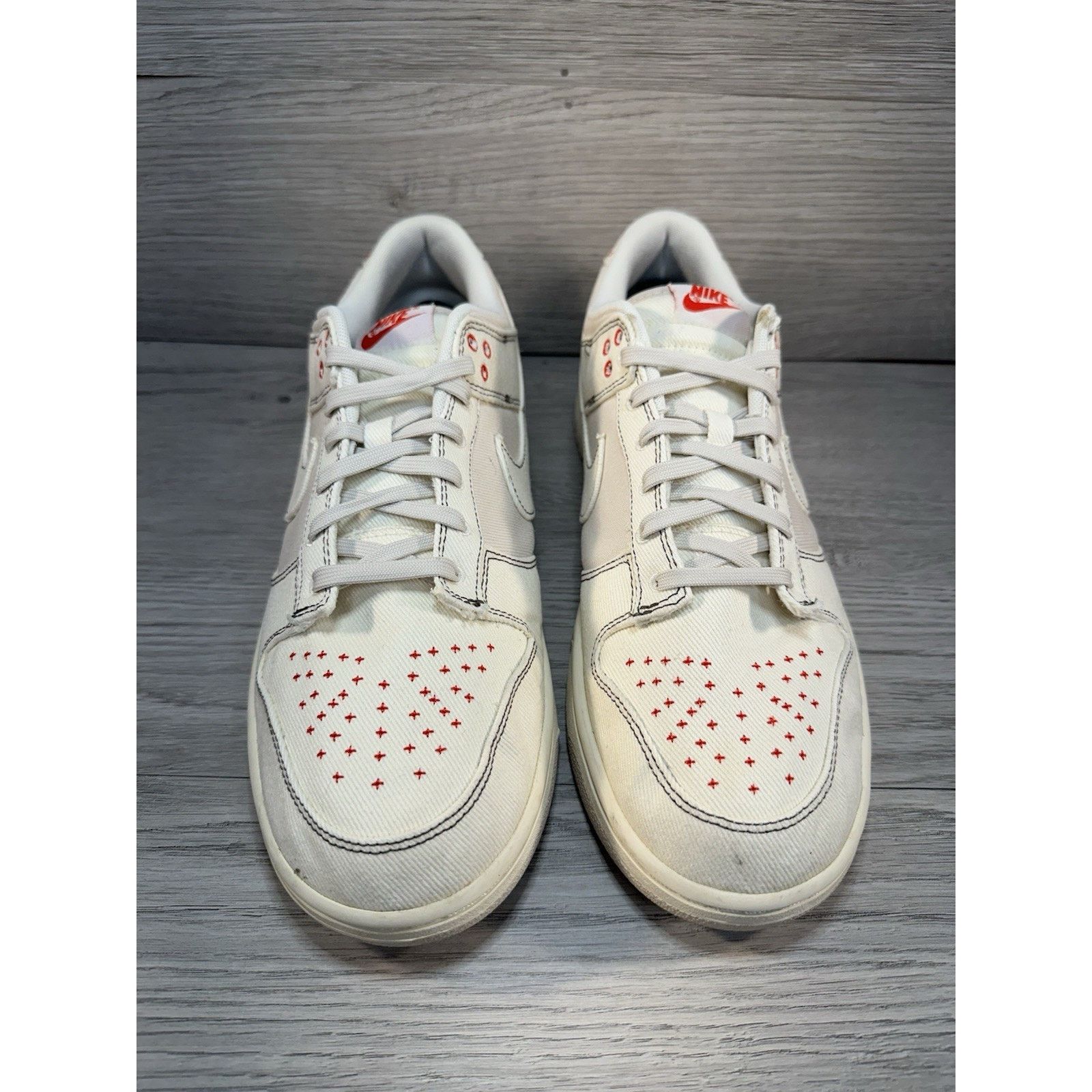 Nike Nike Dunk Low Sashiko - Light Orewood Brown - Size 14 Size US 14 / EU 47 - 4 Thumbnail