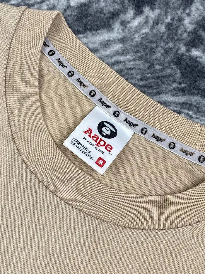 Aape Aape By A Bathing Ape Logo-Patch T-Shirt Size US M / EU 48-50 / 2 - 3 Thumbnail