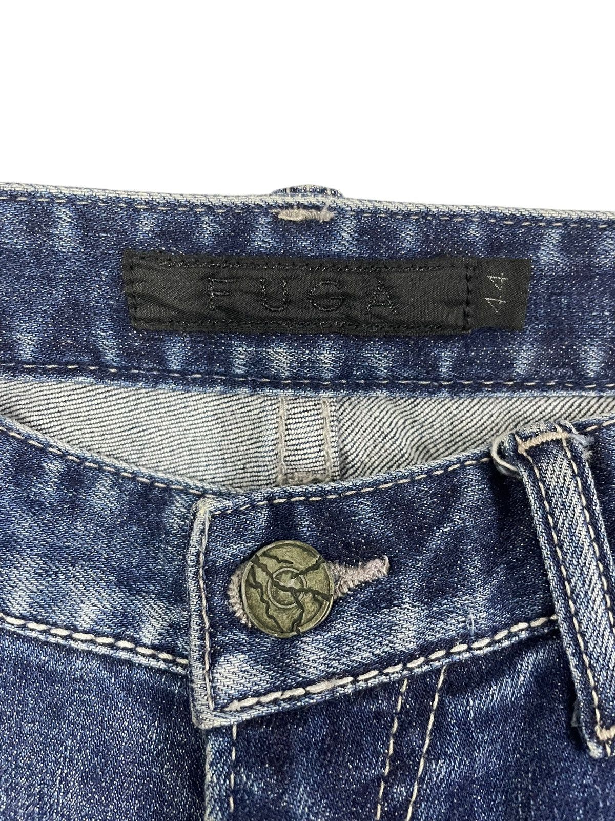 If Six Was Nine × Japanese Brand × Le Grande Bleu (L.G.B.) Fuga Japan Clawmarks Jeans Size US 32 / EU 48 - 7 Thumbnail