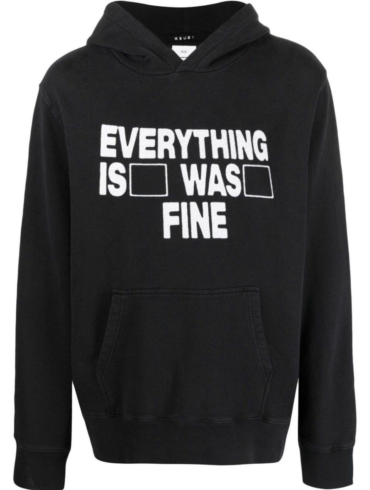 Ksubi Ksubi Mens Hoodie (It’s Fine) Size US L / EU 52-54 / 3 - 1 Thumbnail