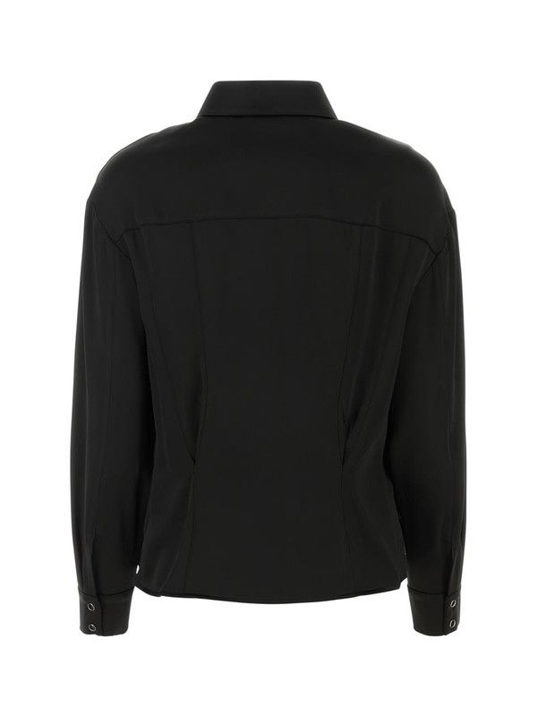 Tom Ford o1w1db10225 CAD026 Shirt in Black Size XS / US 0-2 / IT 36-38 - 2 Thumbnail