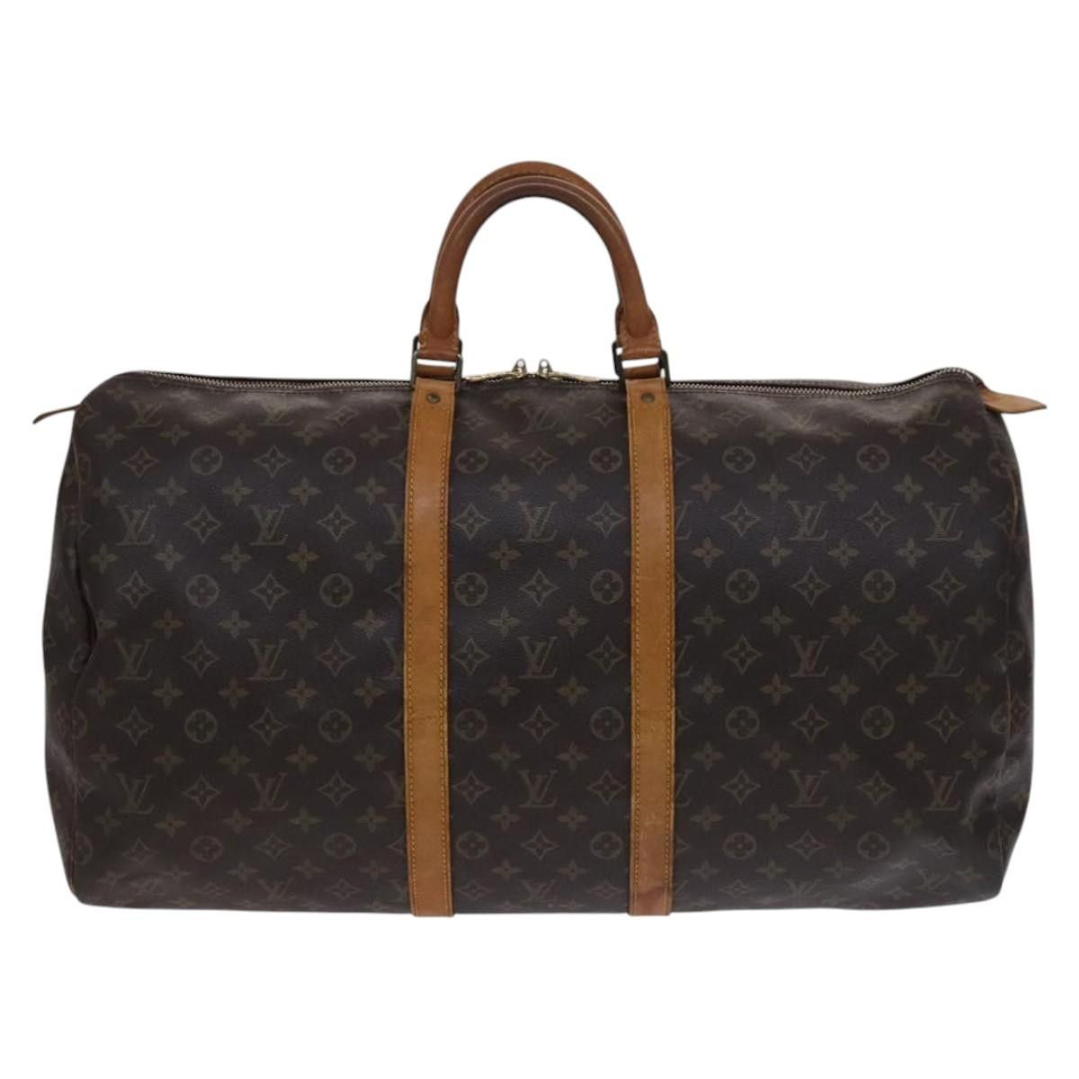 Louis Vuitton LOUIS VUITTON Monogram Keepall 55 Boston Bag M41424 Size ONE SIZE - 13 Thumbnail