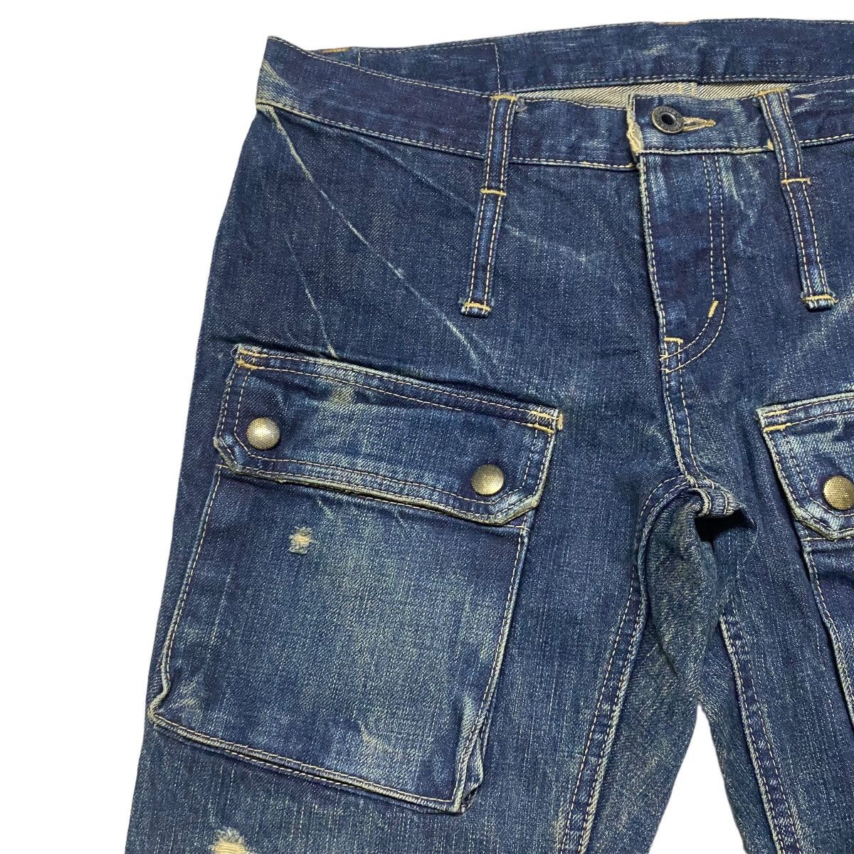 Hysteric Glamour Hysteric Glamour Denim Flare Bush Pants Size US 30 / EU 46 - 4 Thumbnail