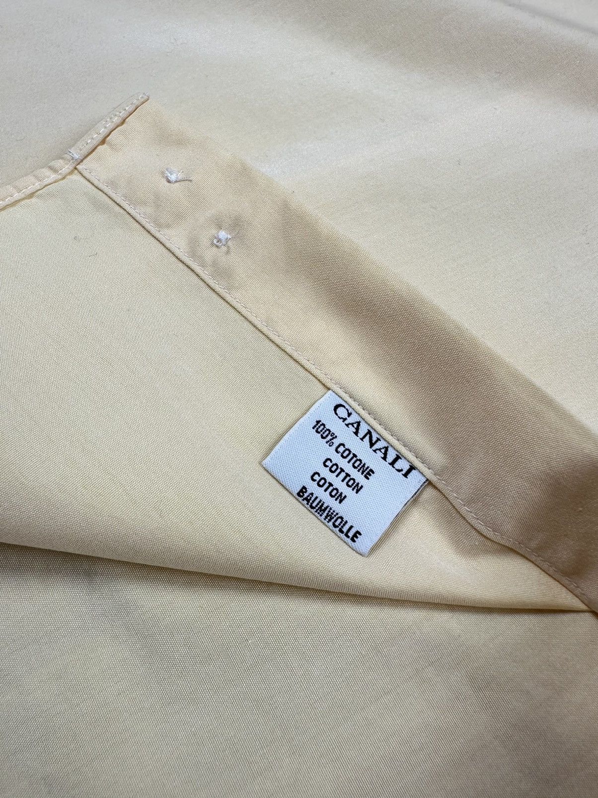 Canali Canali Long Sleeve Button Up Cotton Mens Shirt Size US L / EU 52-54 / 3 - 8 Thumbnail