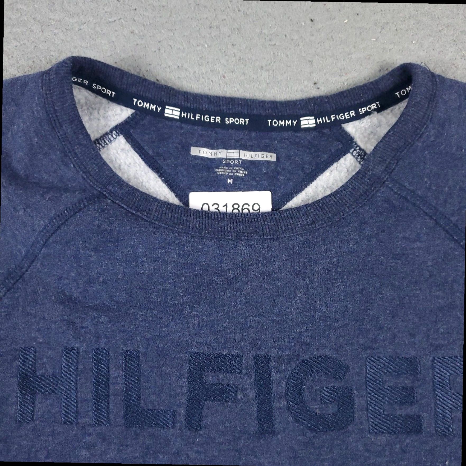 Tommy Hilfiger Tommy Hilfiger Womens Medium Blue Casual Pullover Sweater Size M / US 6-8 / IT 42-44 - 3 Thumbnail