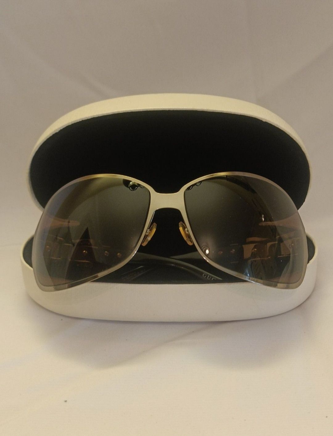 Gucci Gucci 2813/S Buckle Logo Oval Sunglasses Size ONE SIZE - 1 Thumbnail