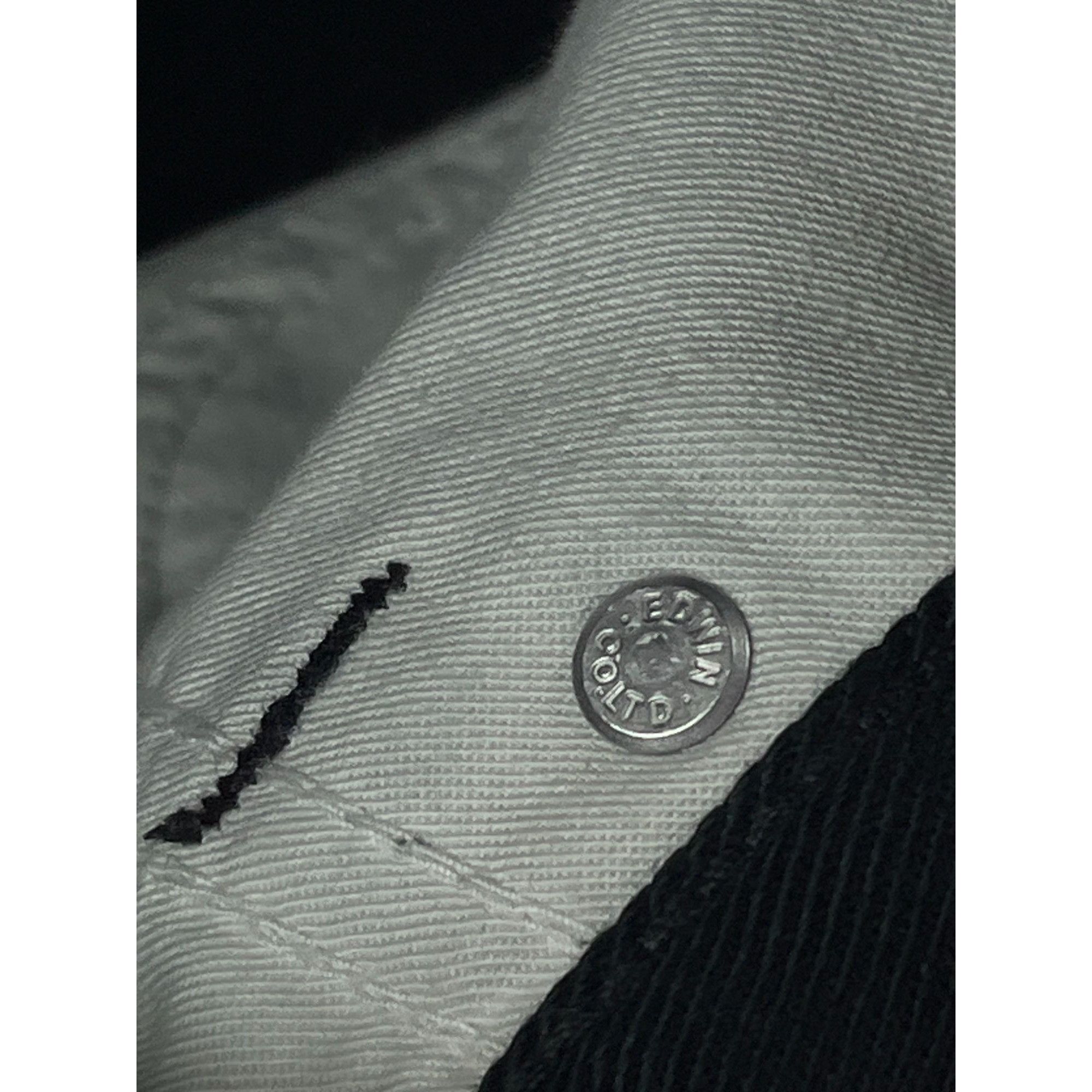 Edwin × Japanese Brand × Vintage Edwin Made In Japan Baggy Denim Jeans Size US 33 - 10 Thumbnail