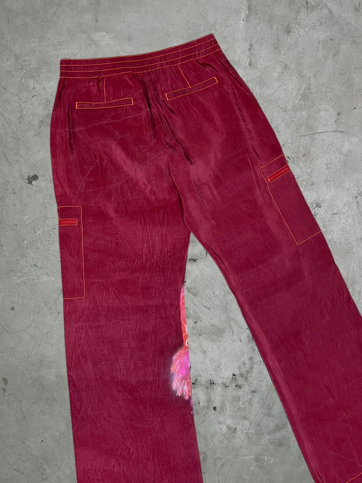 Other Casella Meyer 100% Silk Cargo Pants Size US 32 / EU 48 - 8 Thumbnail