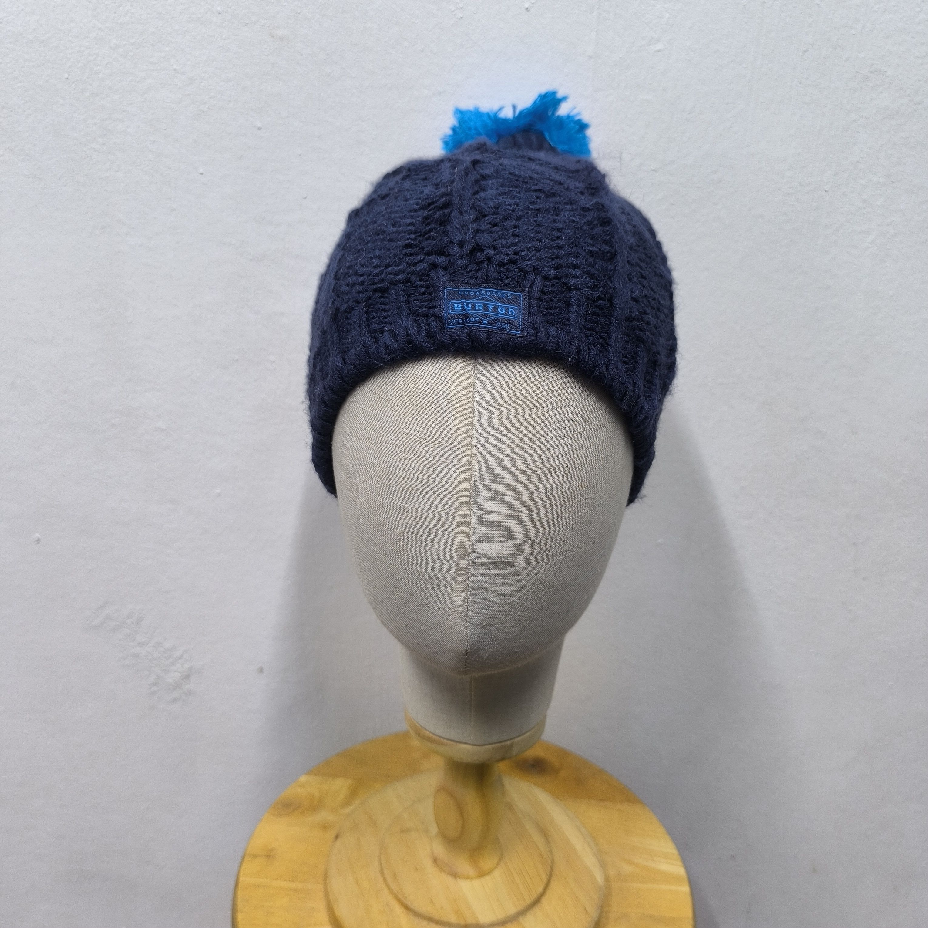 Burton 🏔 Burton porter design patch outdoor pull on beanie hat Size ONE SIZE - 2 Thumbnail