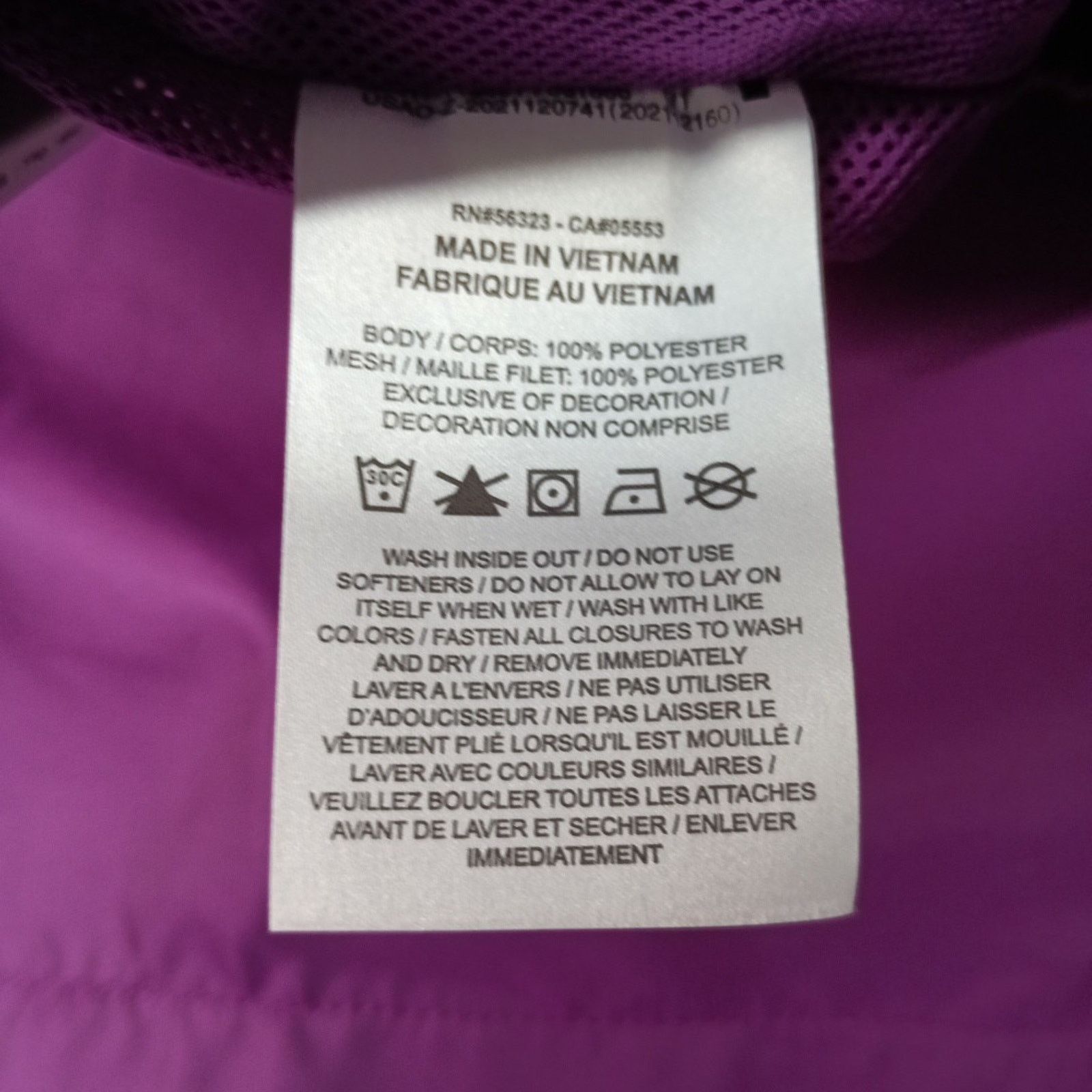 Nike Nike Men's Lined Essential Club Woven Shorts Size 2XL Purple Size US 40 / EU 56 - 5 Thumbnail