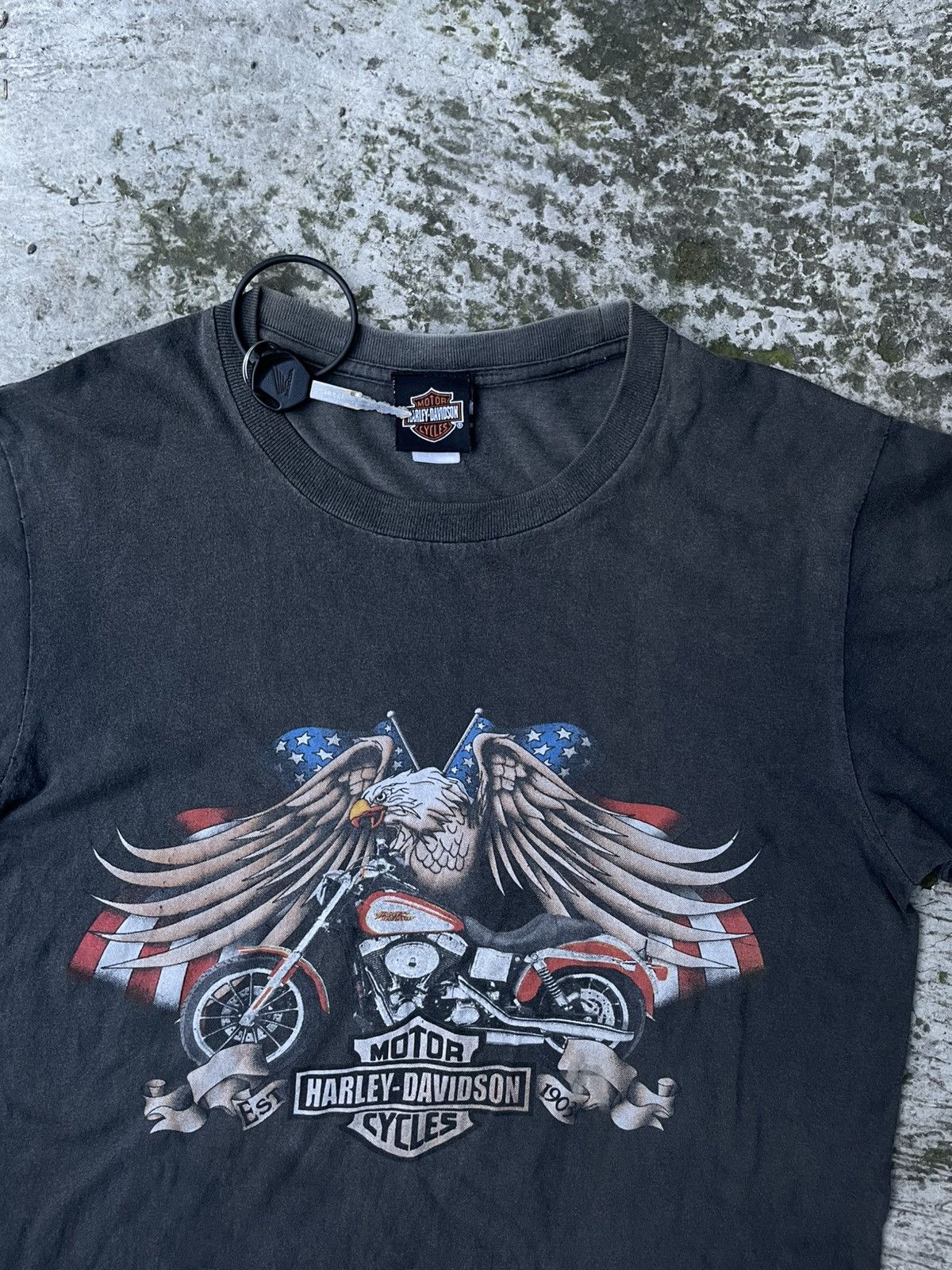 Vintage Tshirt harley davidson Size US M / EU 48-50 / 2 - 2 Thumbnail