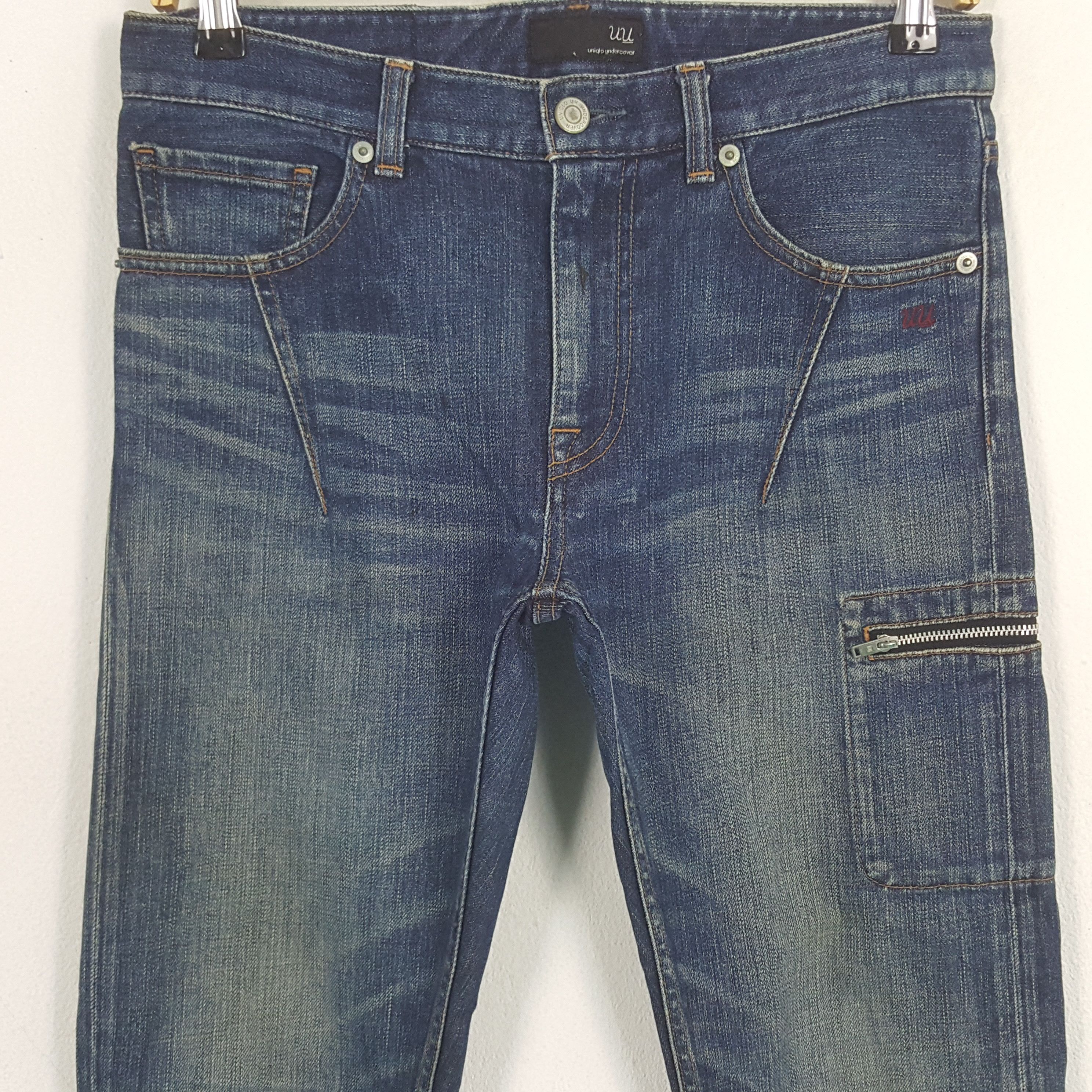 Undercover × Uniqlo × Vintage Vintage Uniqlo Undercover Denim Jeans Size US 30 / EU 46 - 2 Thumbnail