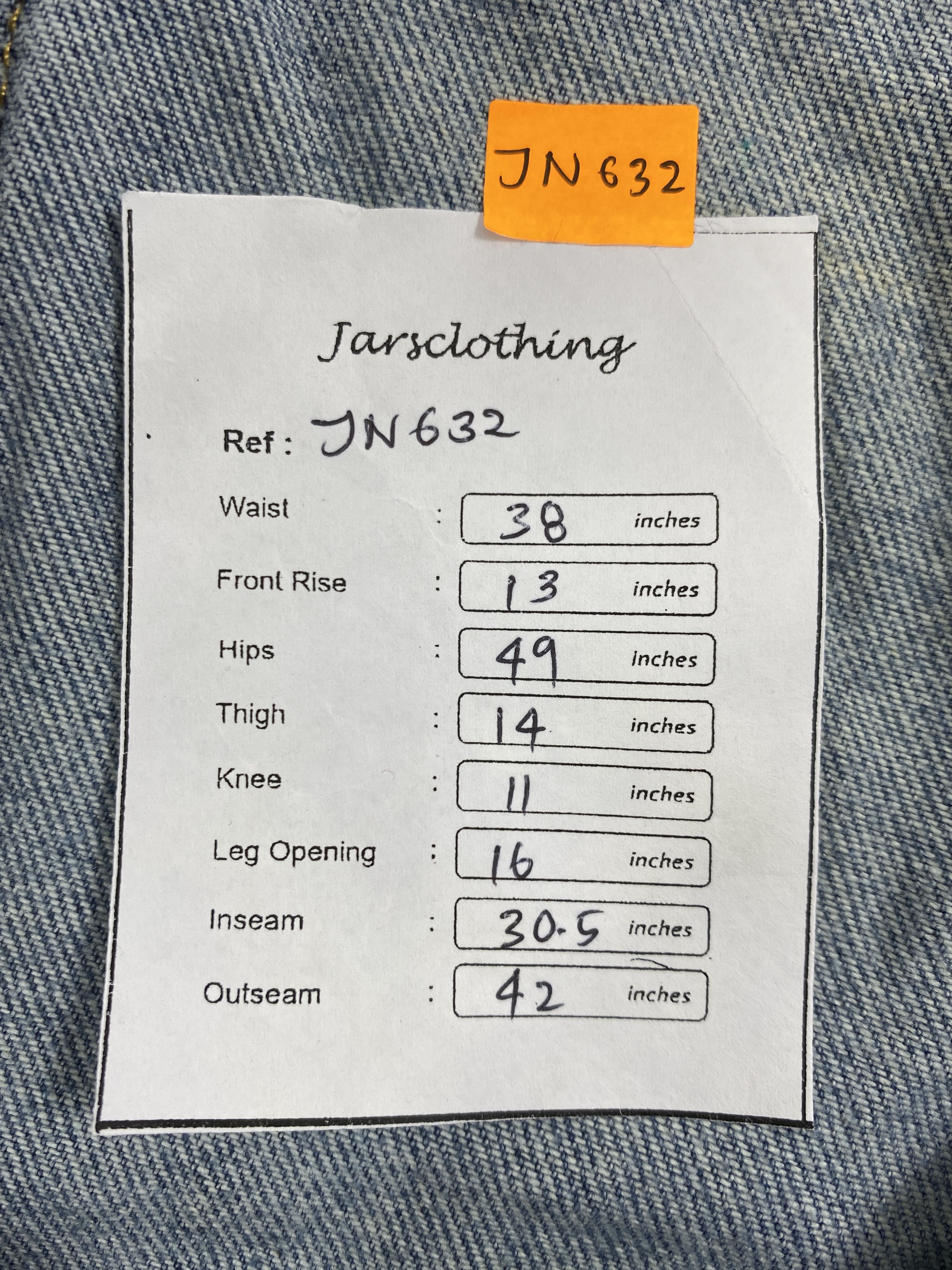 Levi's Faded Blue Vintage Levi's 550 Denim 38 x 30.5 -JN632 Size US 38 / EU 54 - 8 Thumbnail