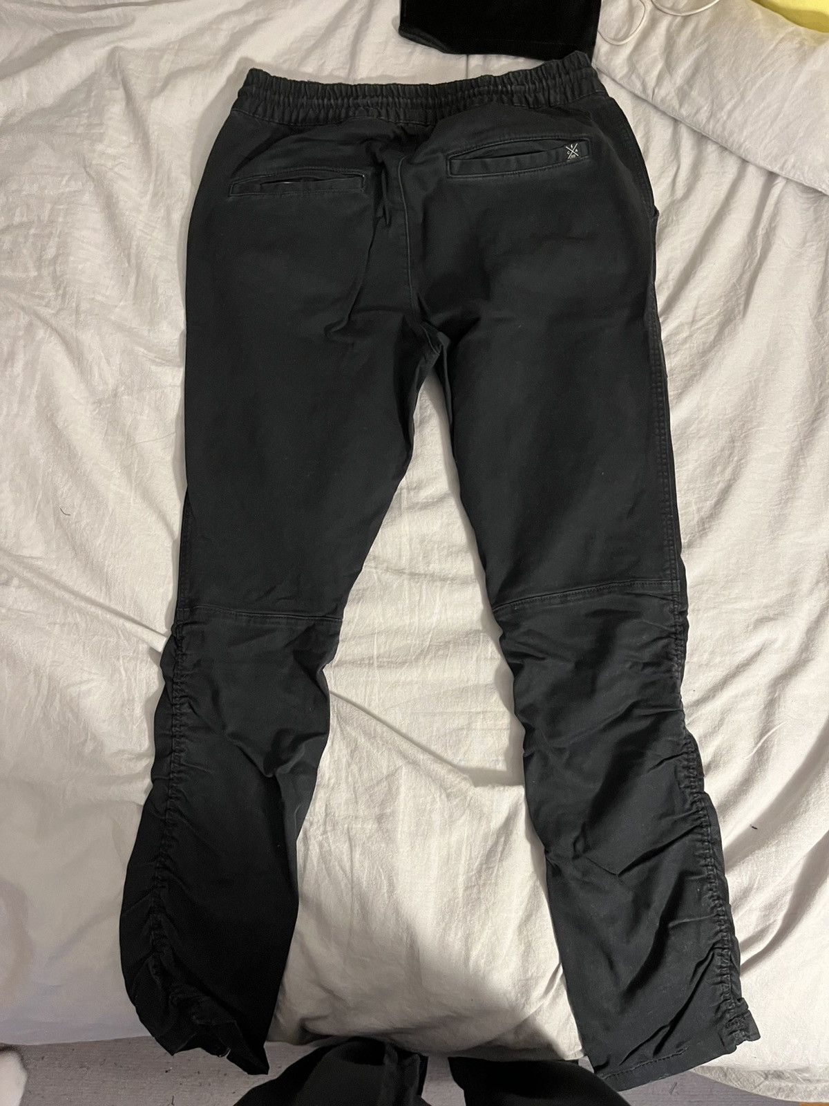 Other Black zipper joggers Size US 28 / EU 44 - 5 Thumbnail
