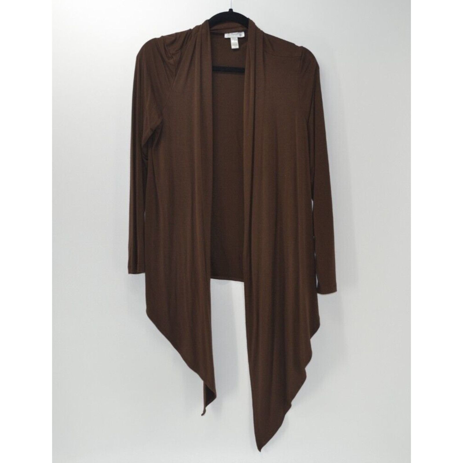 Other Andrea Behar Womens Size M Cardigan Sweater Wrap USA Brown Size M / US 6-8 / IT 42-44 - 1 Thumbnail