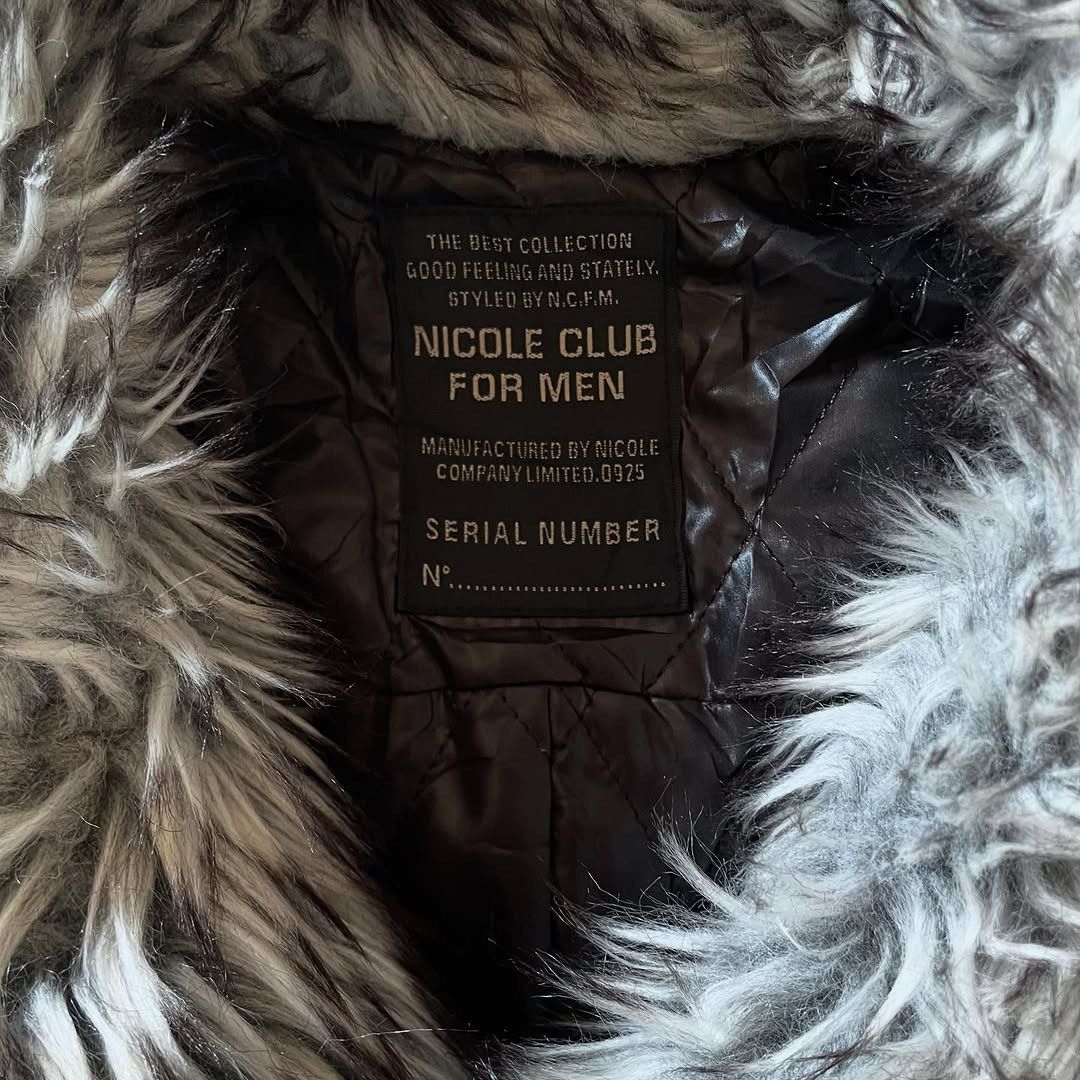 Nicole Club Nicole Club Arctic Fur Trimmed Button Up Jacket Size US M / EU 48-50 / 2 - 7 Thumbnail