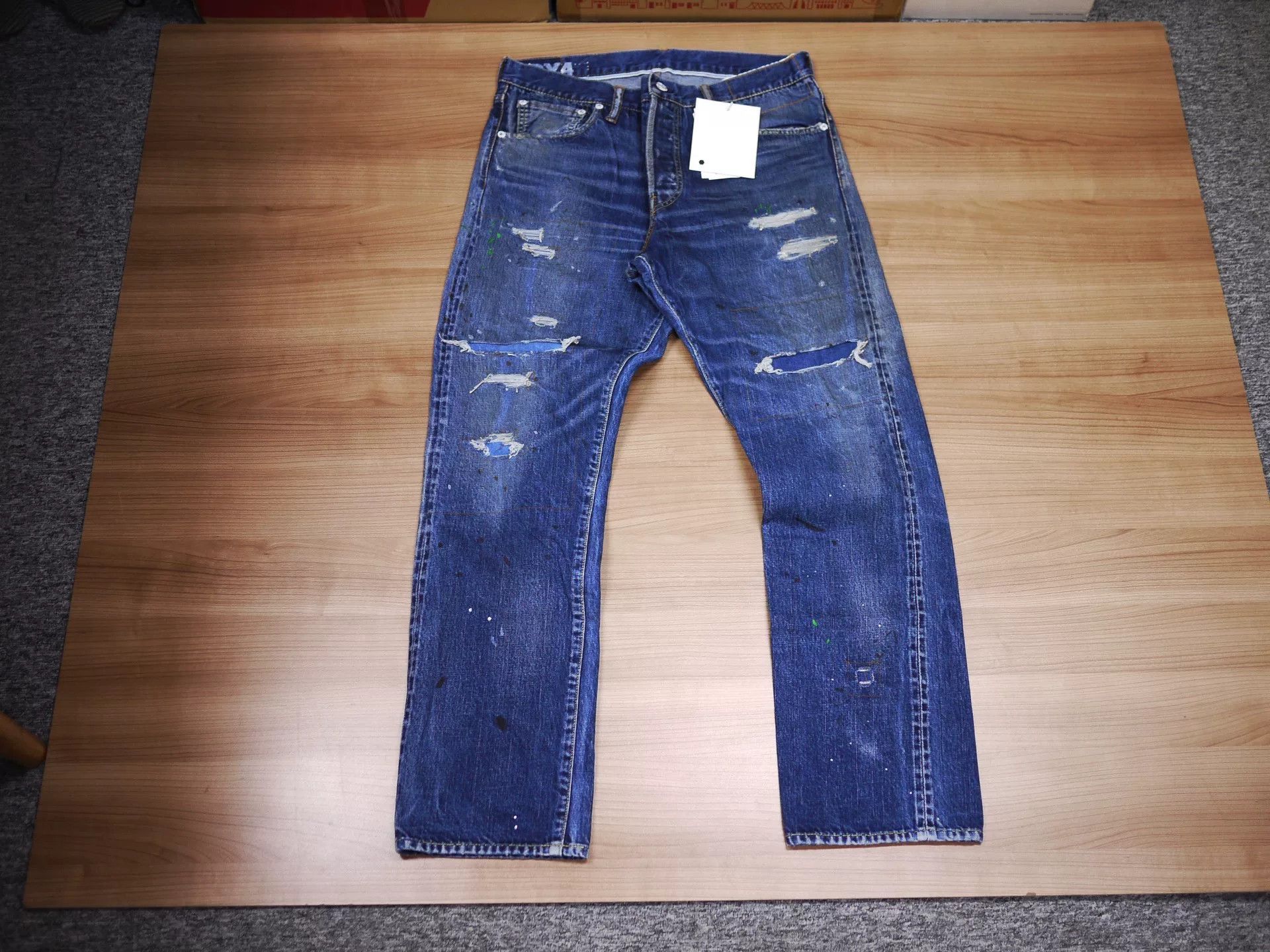 Visvim visvim social sculpture dry denim 4 pants Size US 34 / EU 50 - 1 Thumbnail