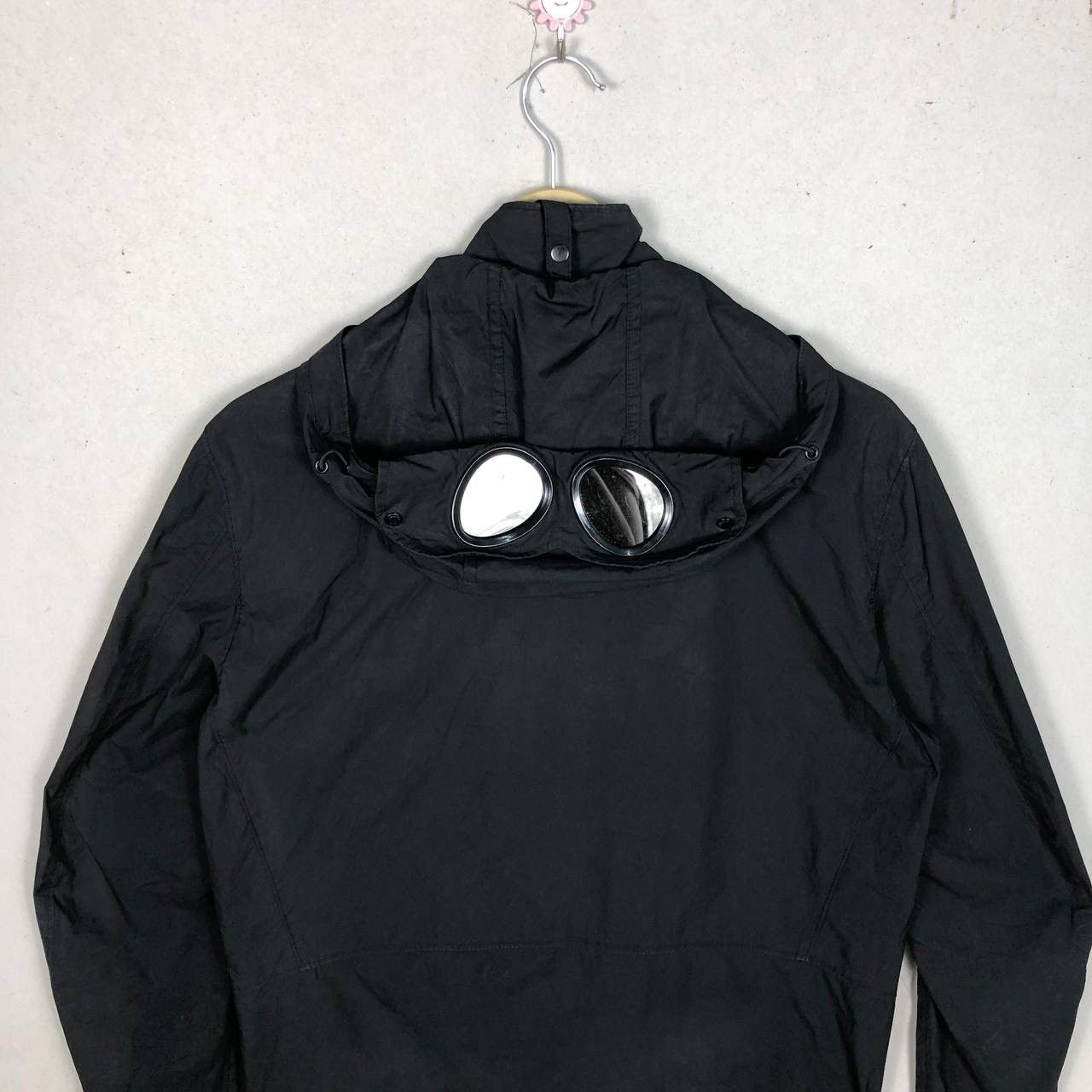 C.P. Company Vintage C.P. Company Shell Goggle Jacket - Black Size M Size US M / EU 48-50 / 2 - 4 Thumbnail