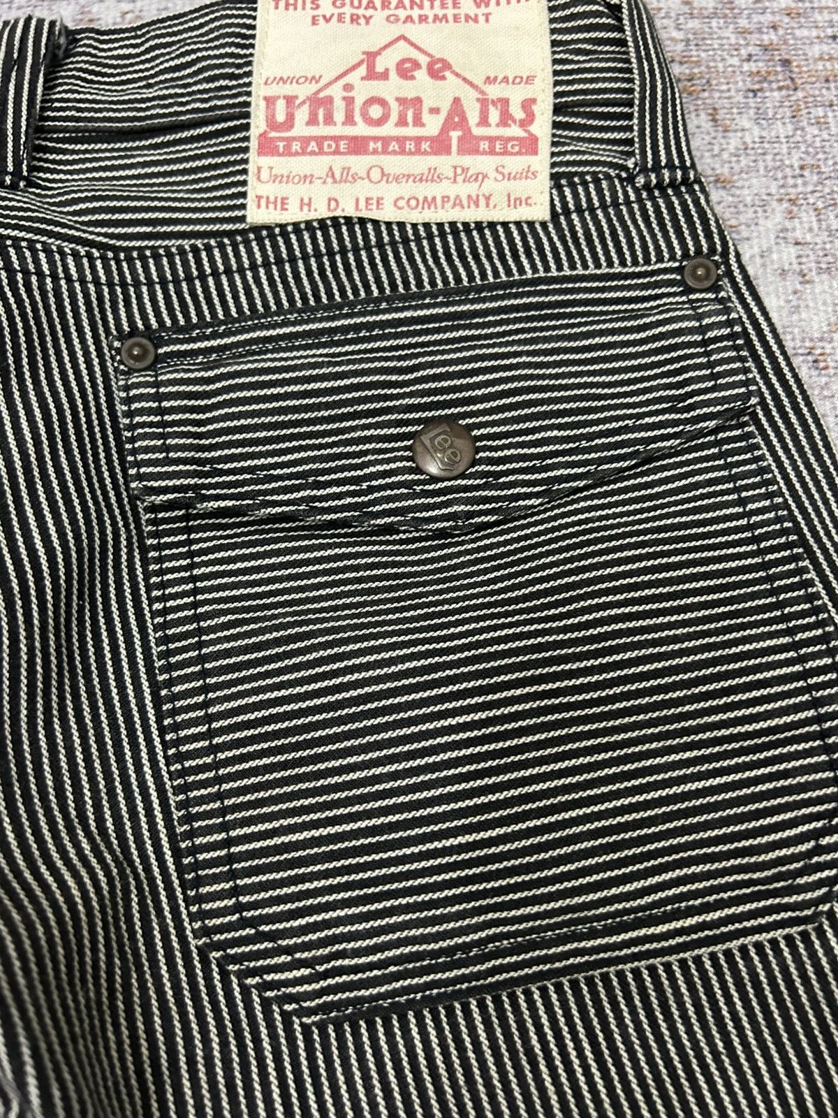 Lee Lee Union Made Japan Stripe Wide Leg Pants Size US 29 - 12 Thumbnail