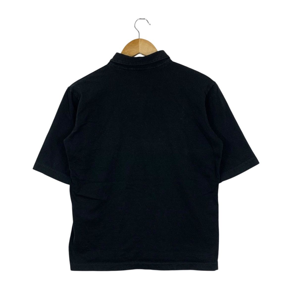 agnes b. AGNES B HOMME PARIS Plain Boxy Short Sleeve Button Up Shirt Size US M / EU 48-50 / 2 - 4 Thumbnail