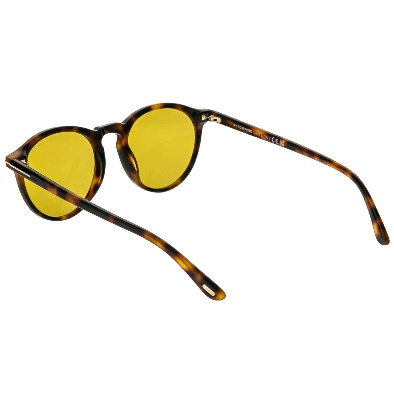 Tom Ford TOM FORD AURELE FT0904 53E Brown Yellow Sunglass 904 TF904 Size ONE SIZE - 8 Thumbnail