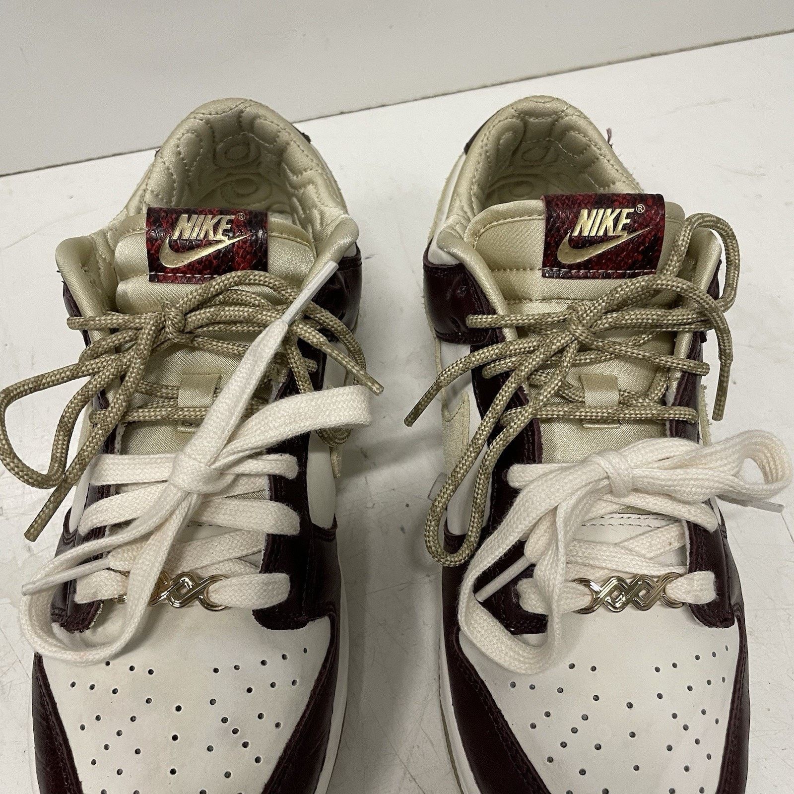 Nike Nike Dunk Low LX Sail Gold Snake Women’s US Size 8.5 Size US 8.5 / IT 38.5 - 5 Thumbnail