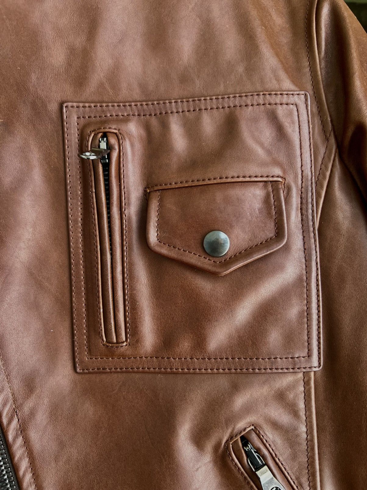 Michael Bastian Michael Bastian Leather Motorcycle Jacket size XS RRP $3,000 Size US XS / EU 42 / 0 - 5 Thumbnail