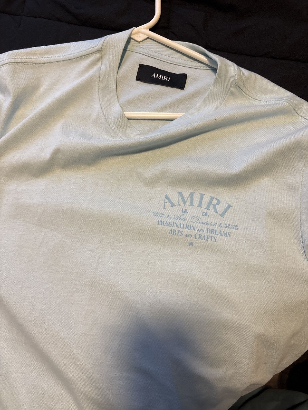 Amiri Men's Amiri Arts Logo Graphic T-Shirt Size US M / EU 48-50 / 2 - 9 Thumbnail