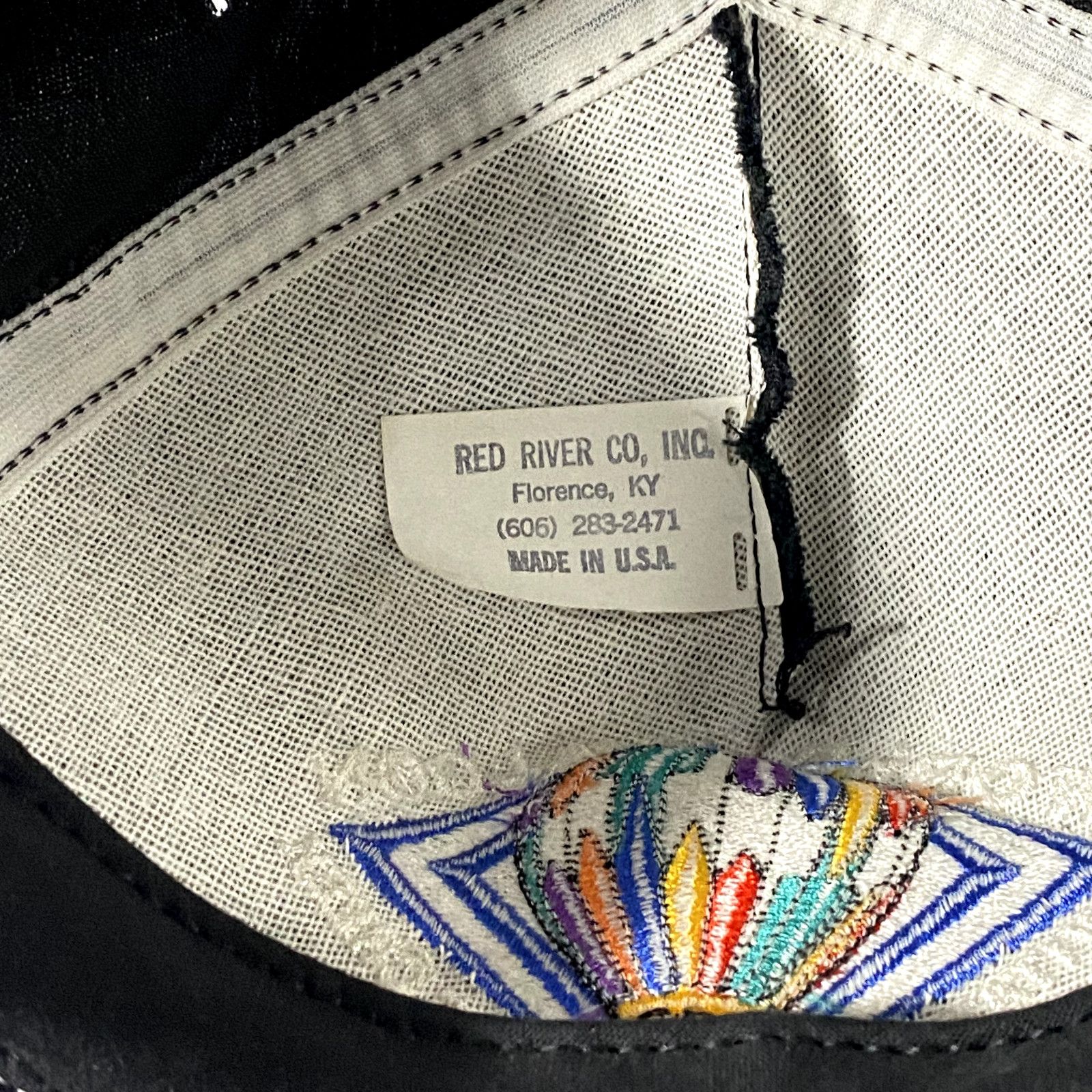 Other Vtg World Balloon Battle Creek Michigan Black Hat Cap USA Size ONE SIZE - 6 Thumbnail