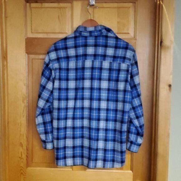 Pendleton Pendleton Vintage 100% Wool Blue Plaid LS Casual Button Down Size US M / EU 48-50 / 2 - 4 Thumbnail