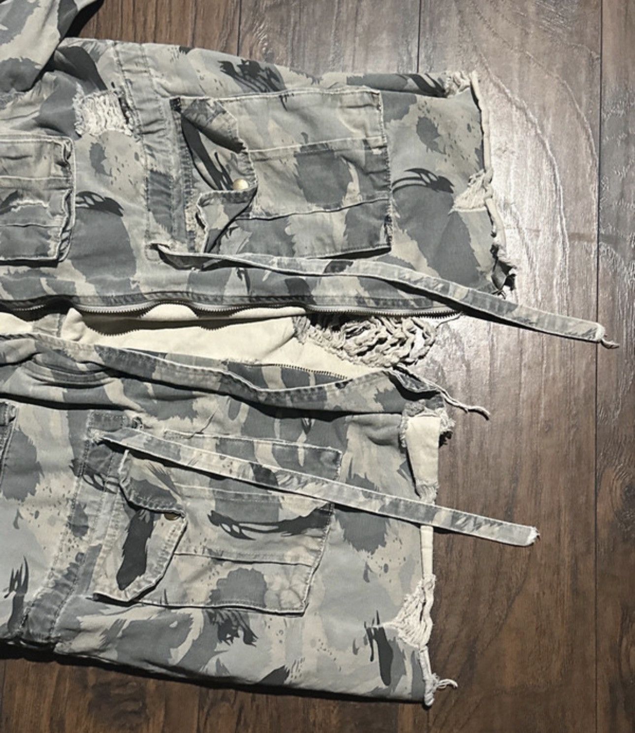 Japanese Brand Pol vintage camo distressed jacket Size M / US 6-8 / IT 42-44 - 3 Thumbnail