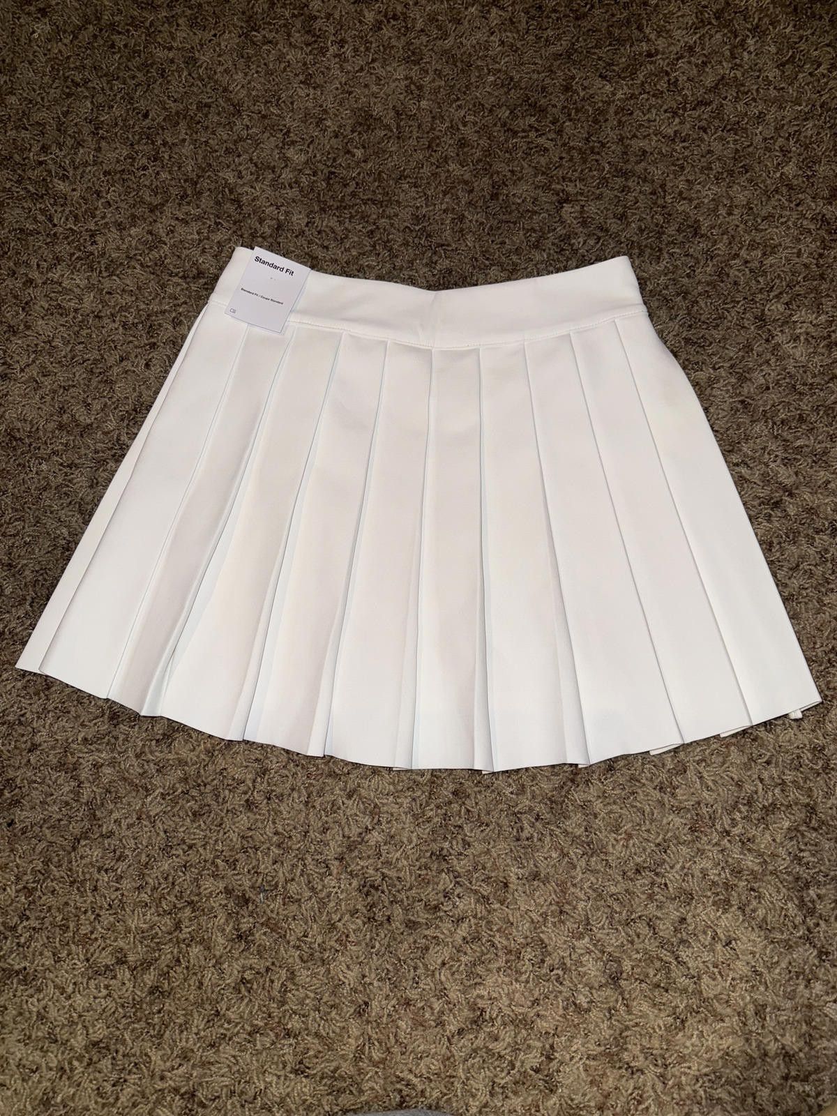 Nike Nike Women’s Yoon Ahn Tennis Pleated Mini Embroidered White Skirt Size 28" / US 6 / IT 42 - 6 Thumbnail