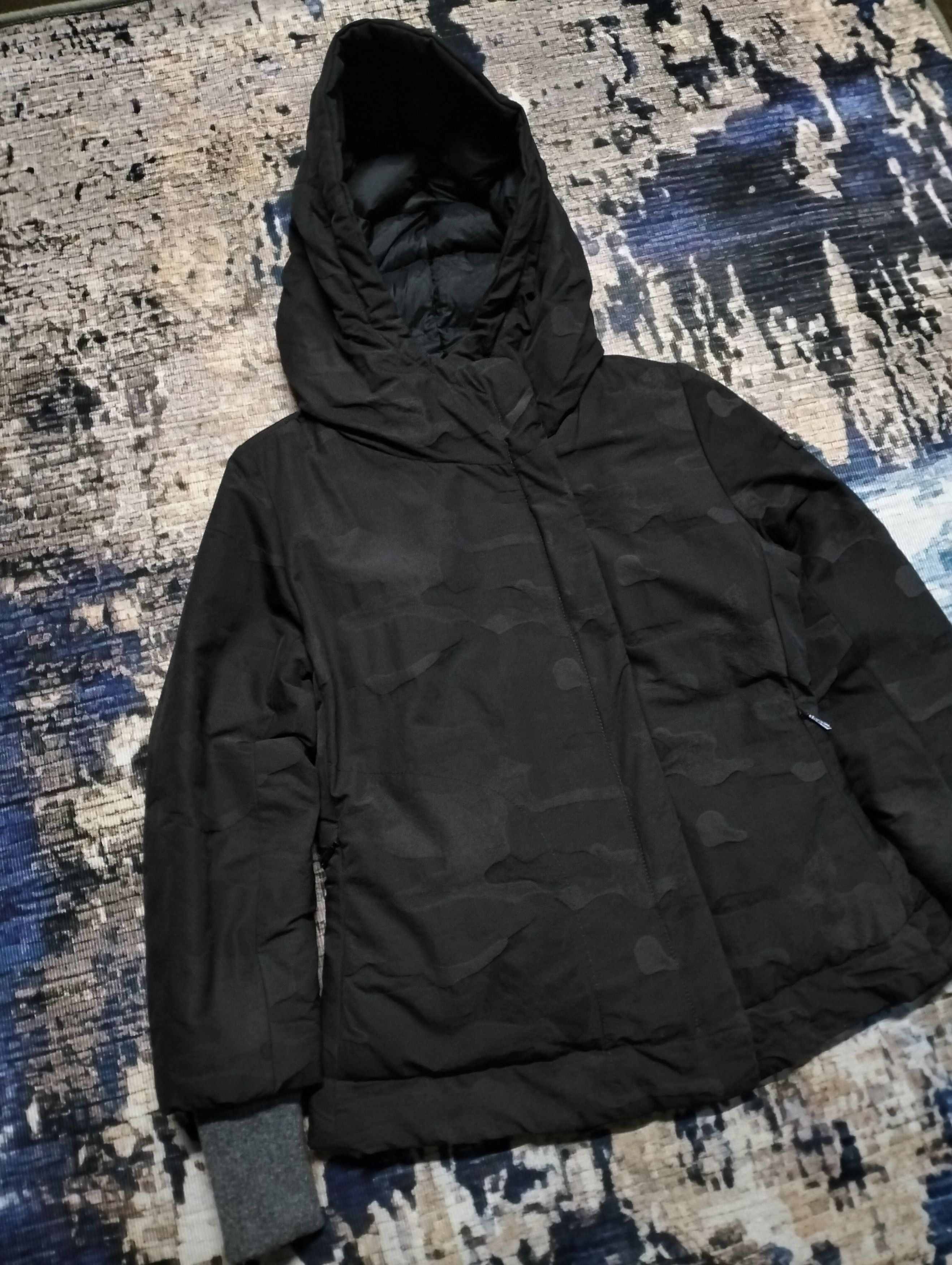 TATRAS Tatras Japan Goose Down Jacket Black Camouflage Size M / US 6-8 / IT 42-44 - 6 Thumbnail